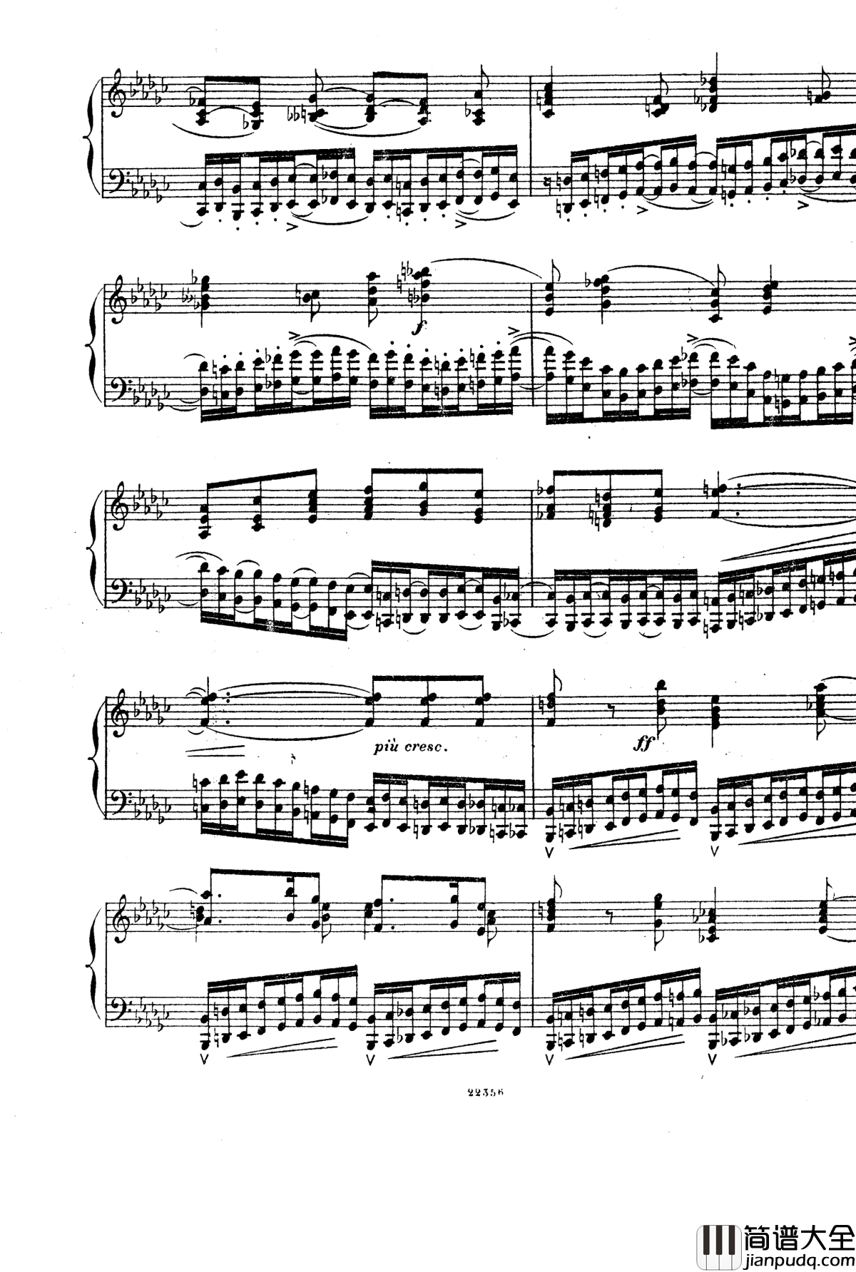 _前奏曲与赋格_Op.6钢琴谱_斯甘巴蒂