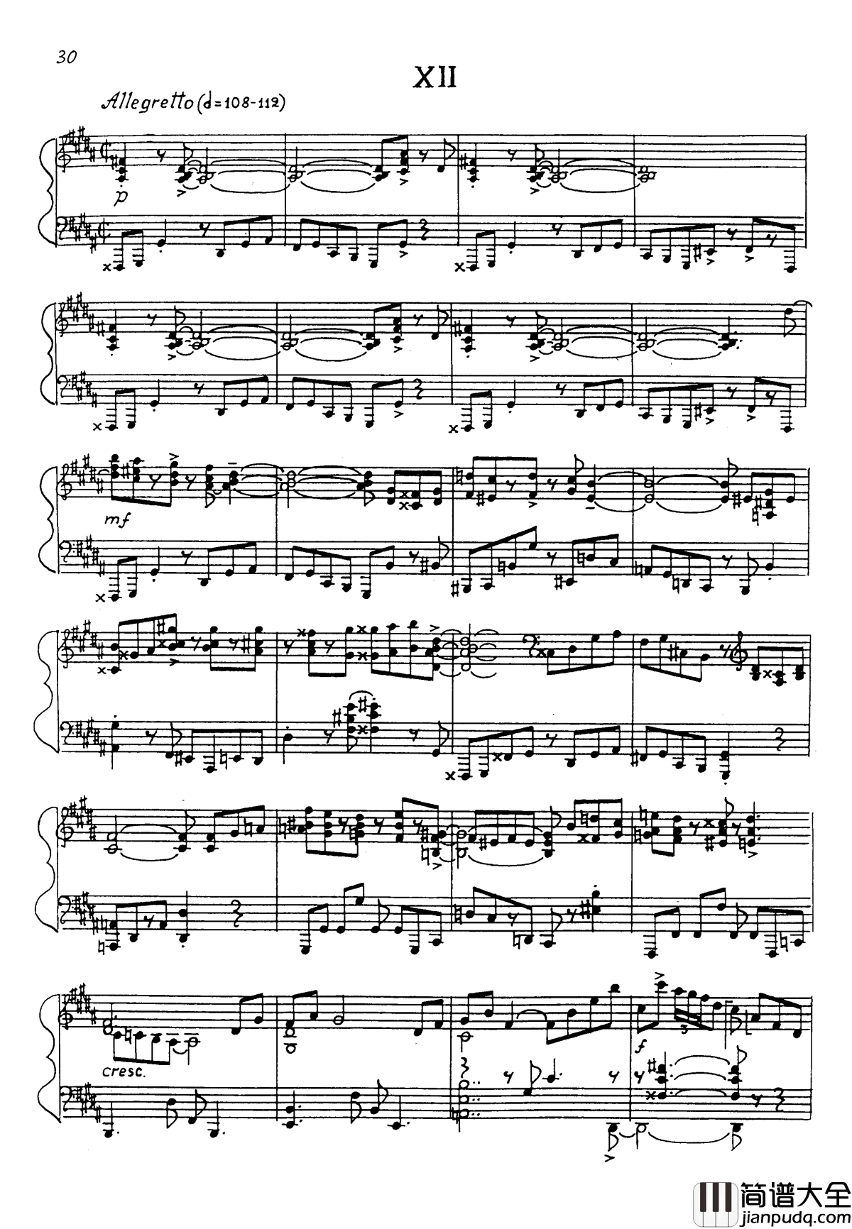 Nikolai_Kapustin钢琴谱_尼古拉·凯帕斯汀