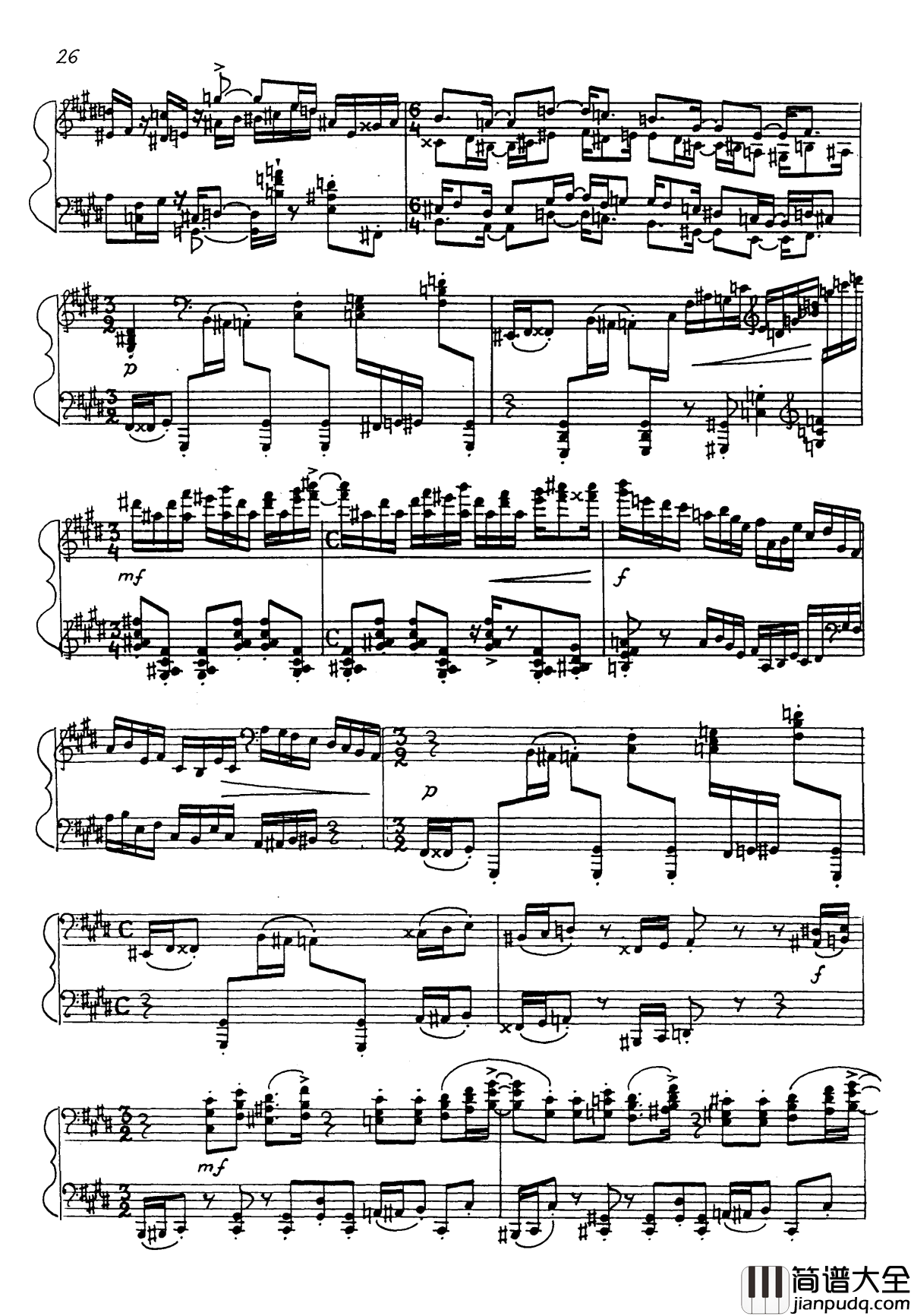 Nikolai_Kapustin钢琴谱_尼古拉·凯帕斯汀