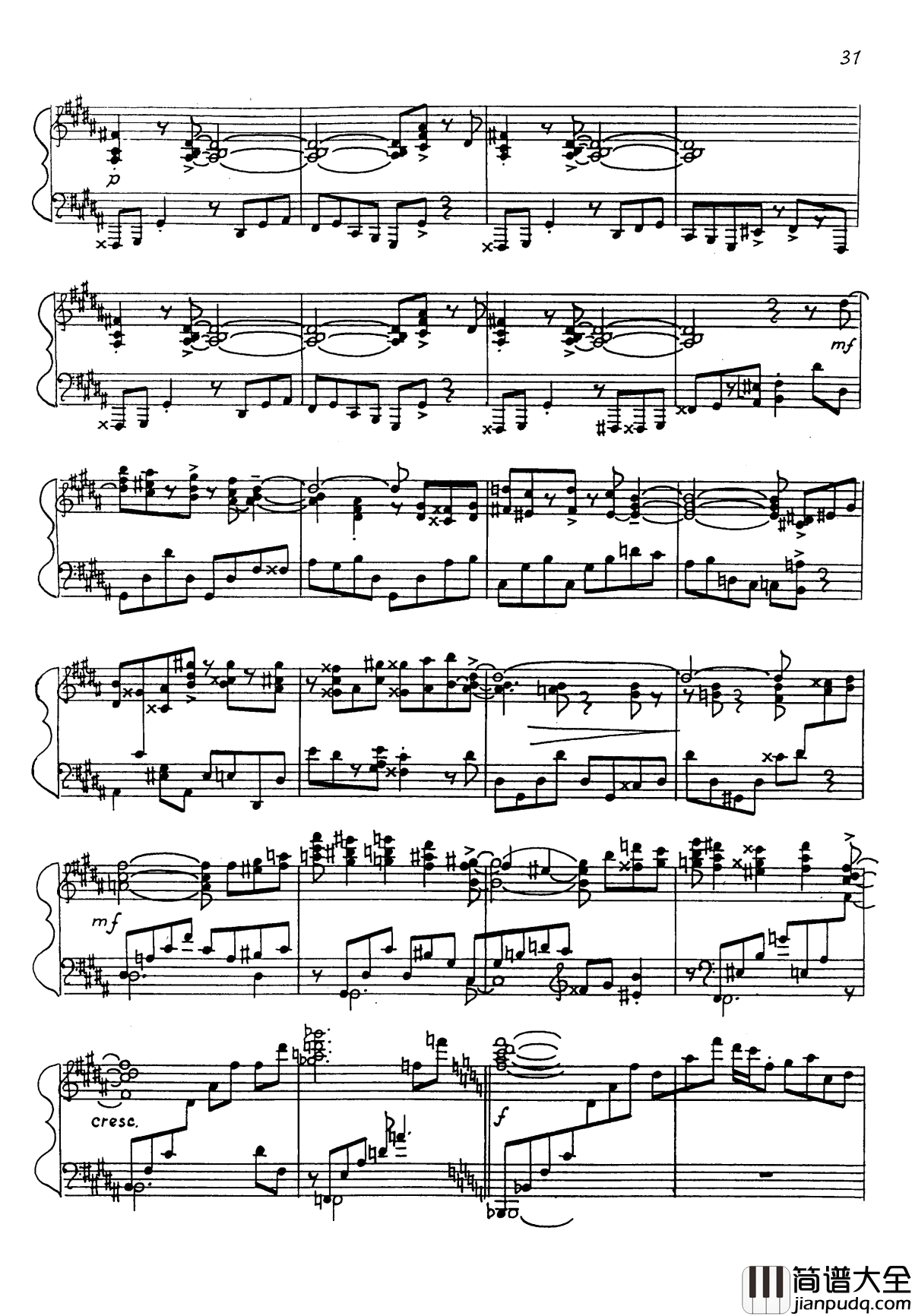 Nikolai_Kapustin钢琴谱_尼古拉·凯帕斯汀