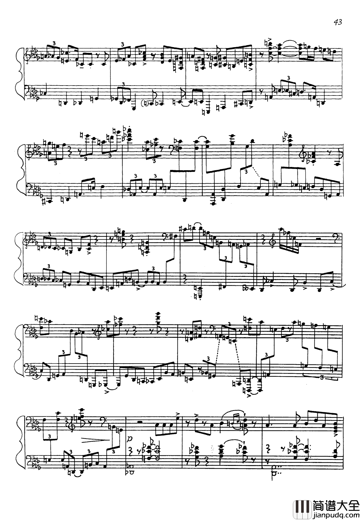 Nikolai_Kapustin钢琴谱_尼古拉·凯帕斯汀