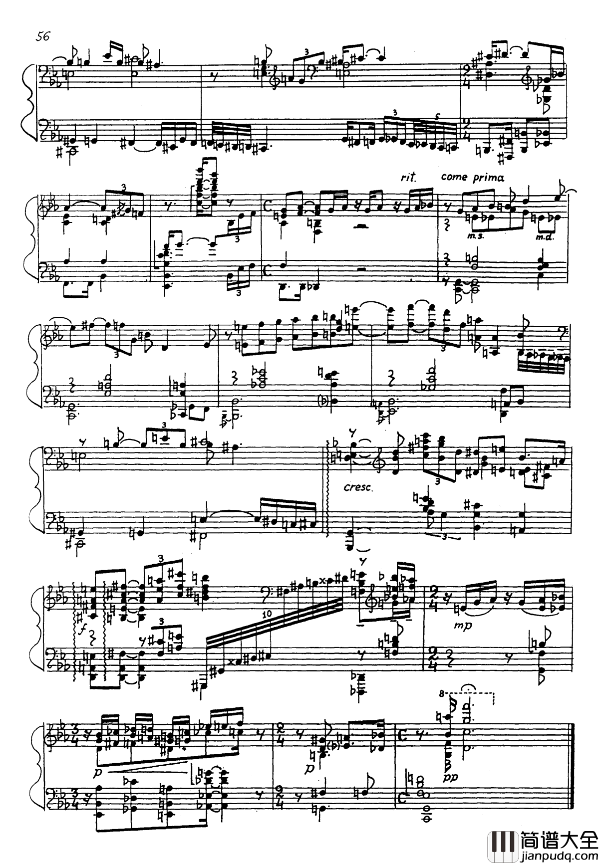 Nikolai_Kapustin钢琴谱_尼古拉·凯帕斯汀