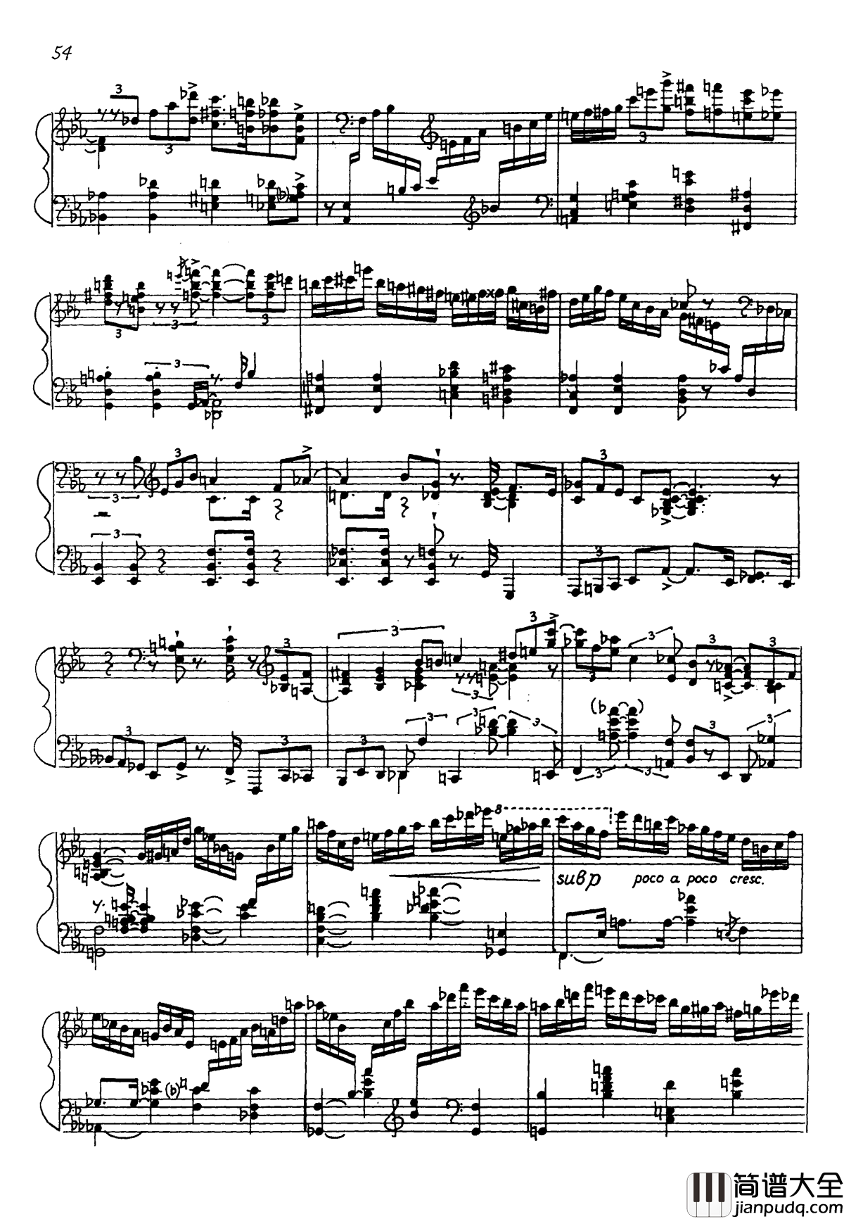 Nikolai_Kapustin钢琴谱_尼古拉·凯帕斯汀