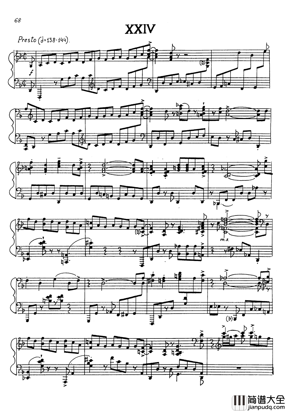 Nikolai_Kapustin钢琴谱_尼古拉·凯帕斯汀