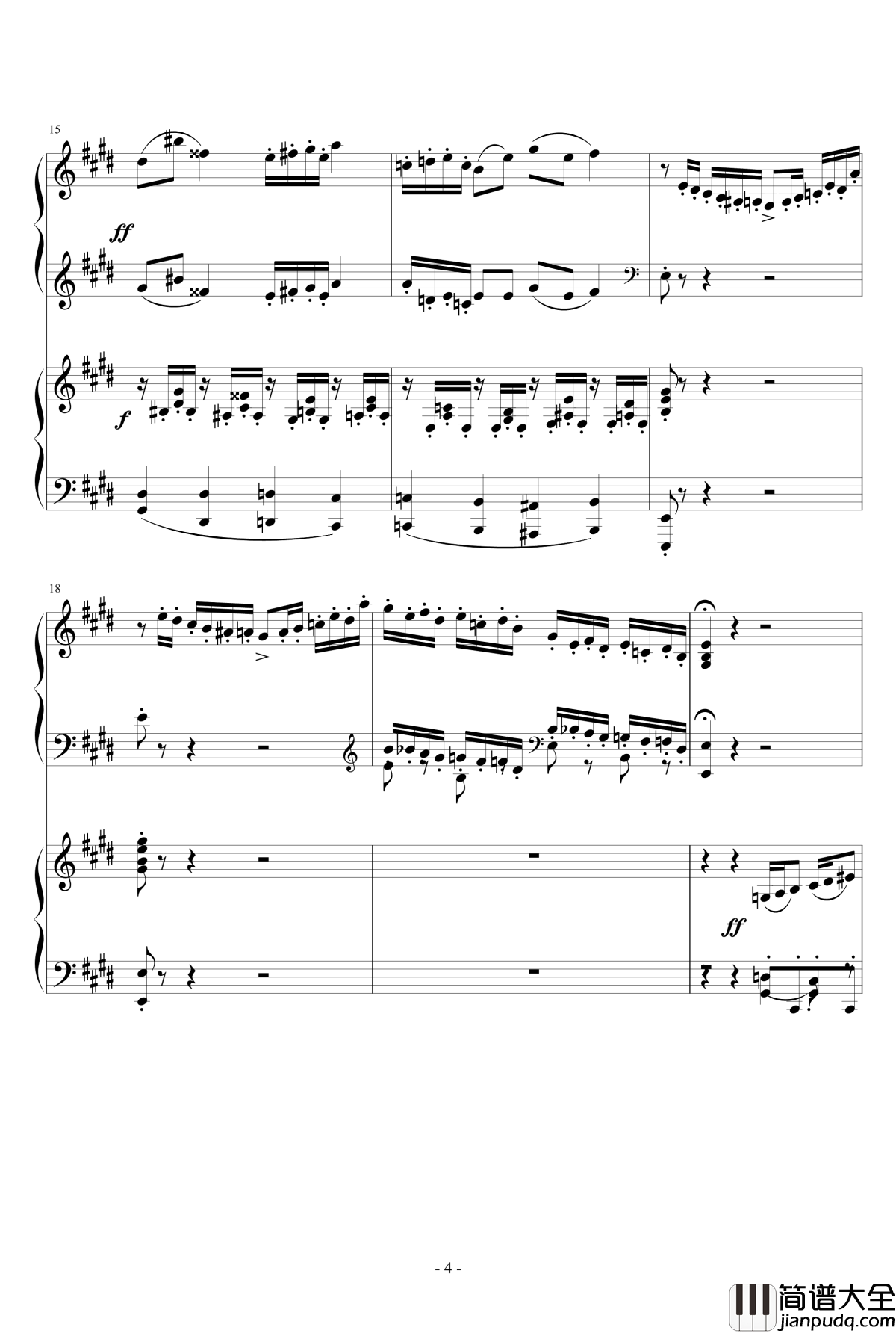 小温狂想曲2.9钢琴谱_完整版_一个球