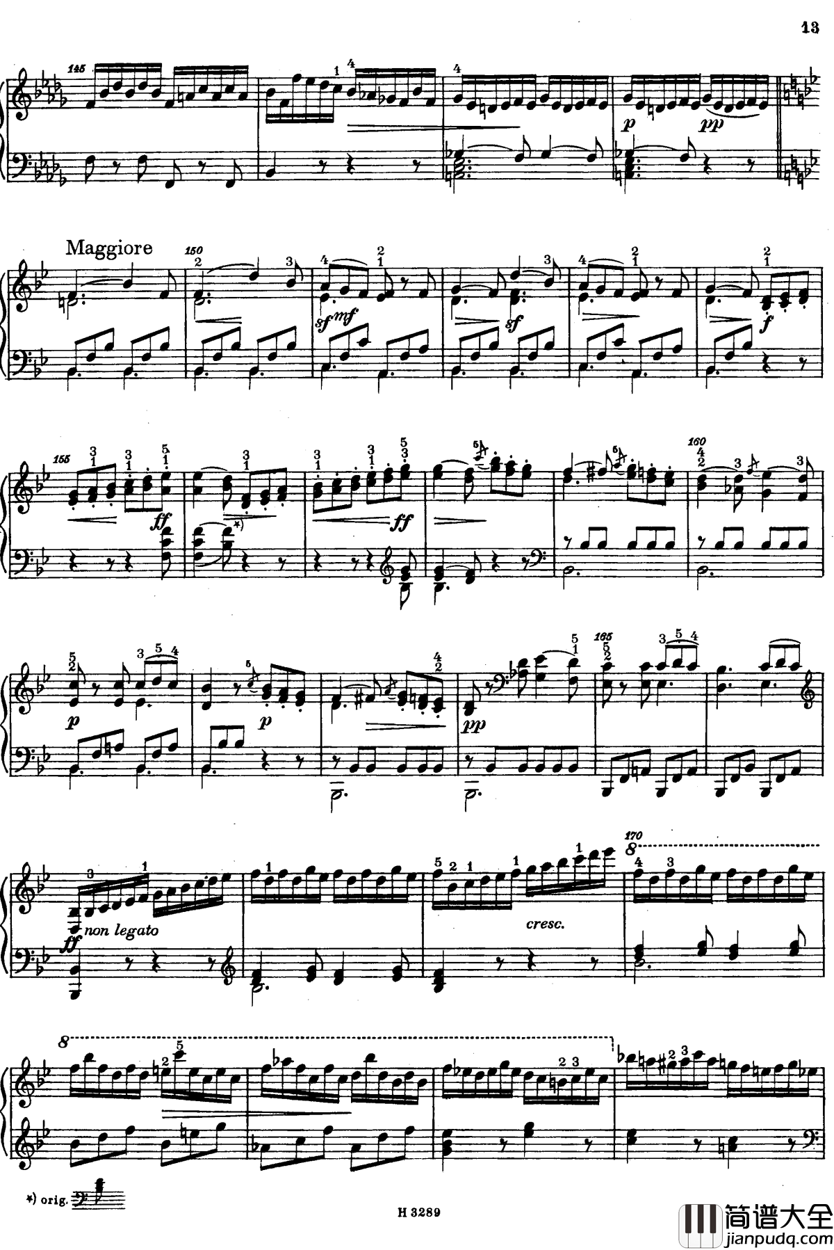 降B大调第八钢琴奏鸣曲Op.23钢琴谱_杜舍克