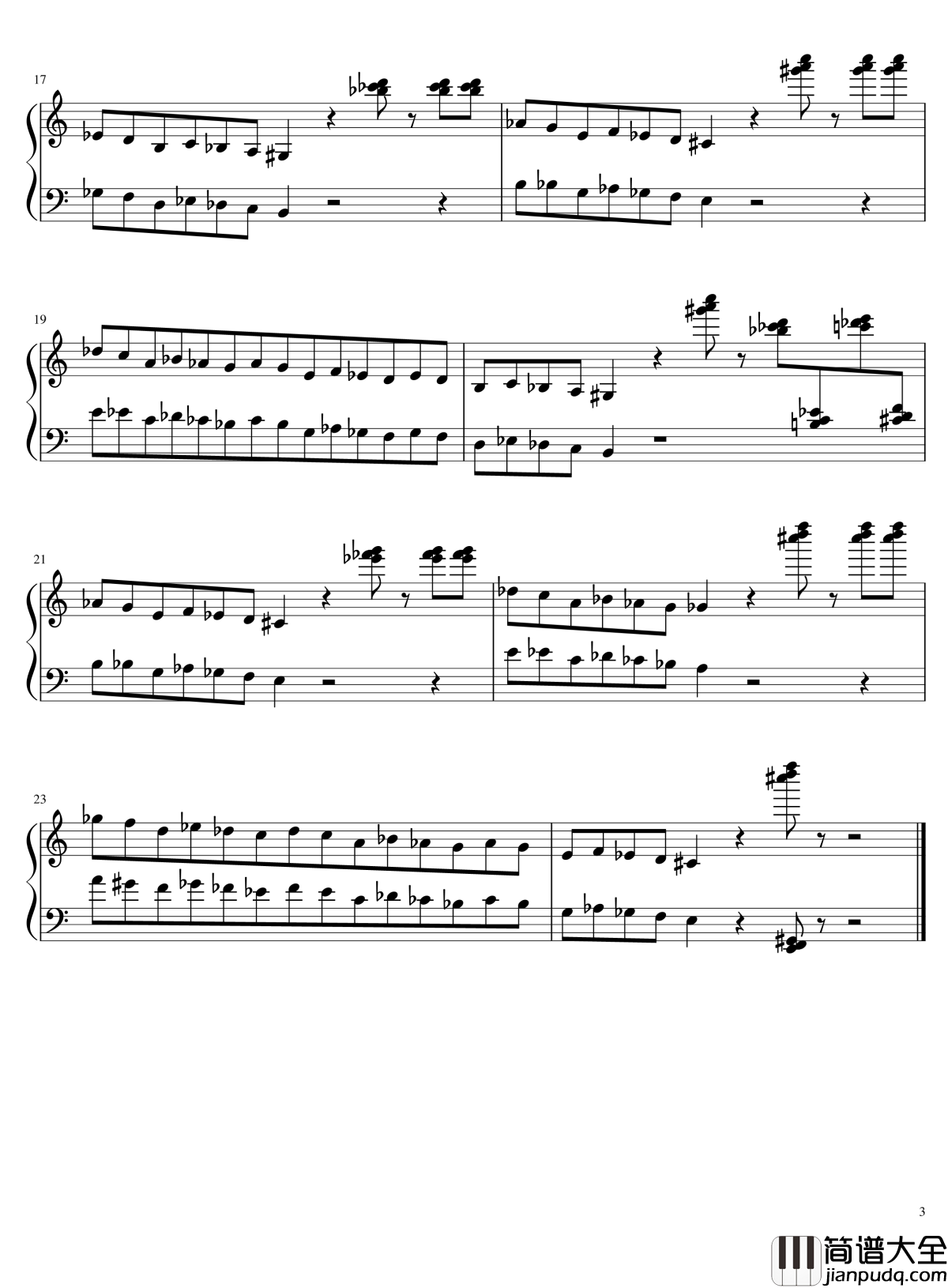 彩色玻璃钢琴谱_k_f_c