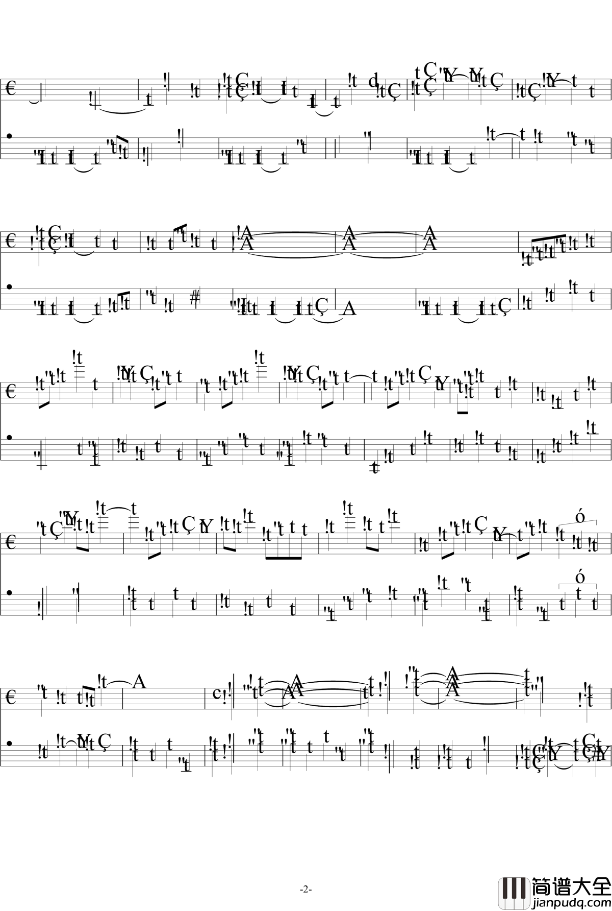 小星星钢琴谱_儿童歌曲