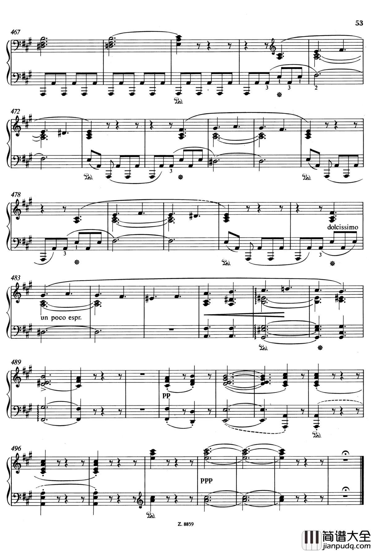 耶稣基督_S.3_选段_牧歌进行曲钢琴谱_李斯特