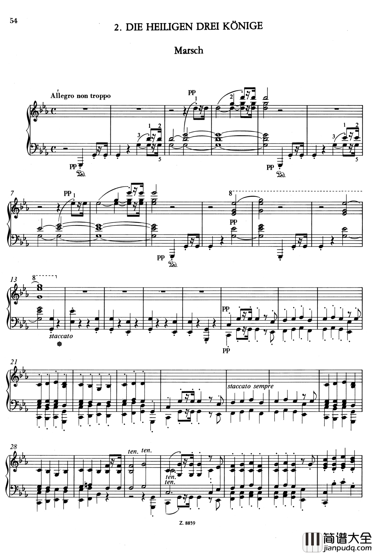 耶稣基督_S.3_选段_牧歌进行曲钢琴谱_李斯特