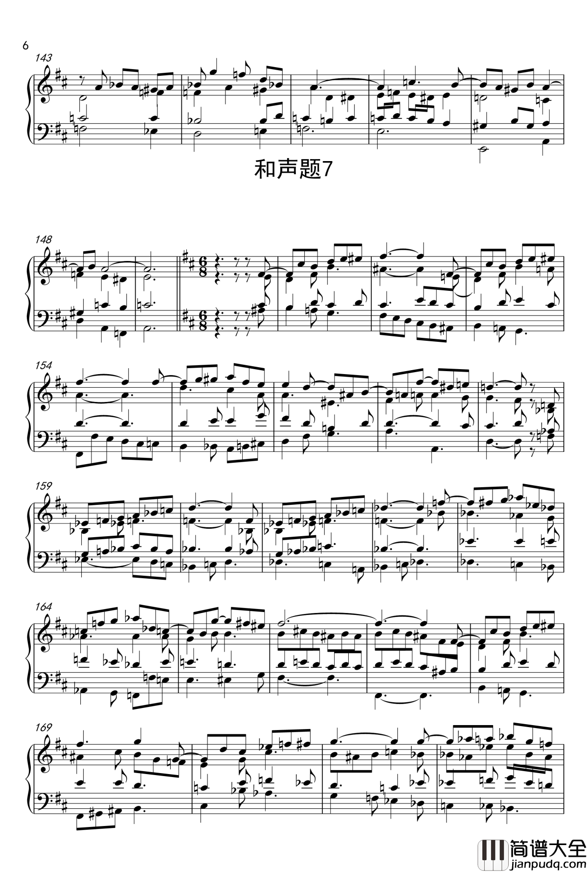 试播硕冰高难度习题题解钢琴谱_影视