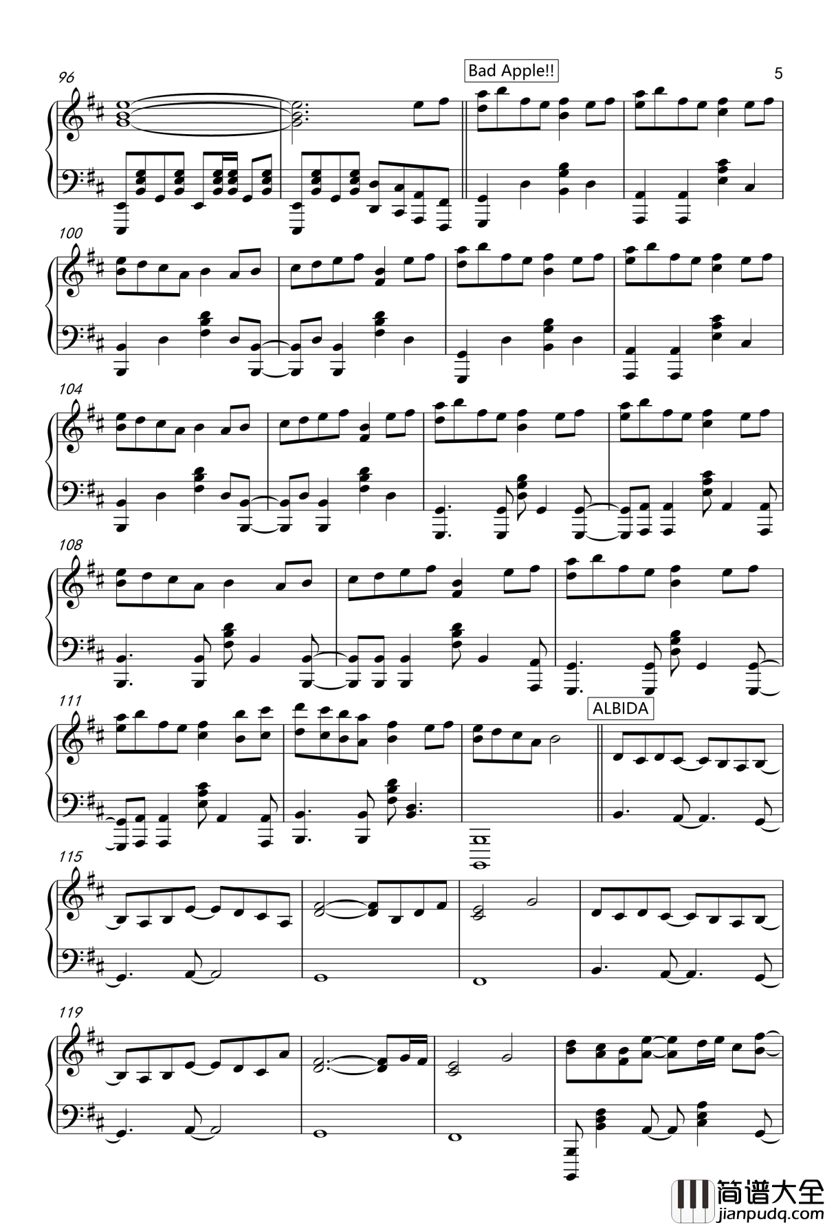 madlay组曲钢琴谱_niconico