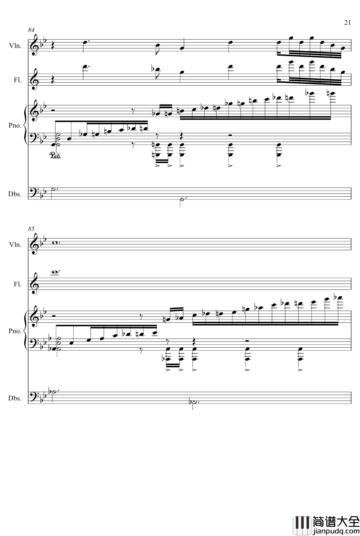 天山钢琴谱_yewwc