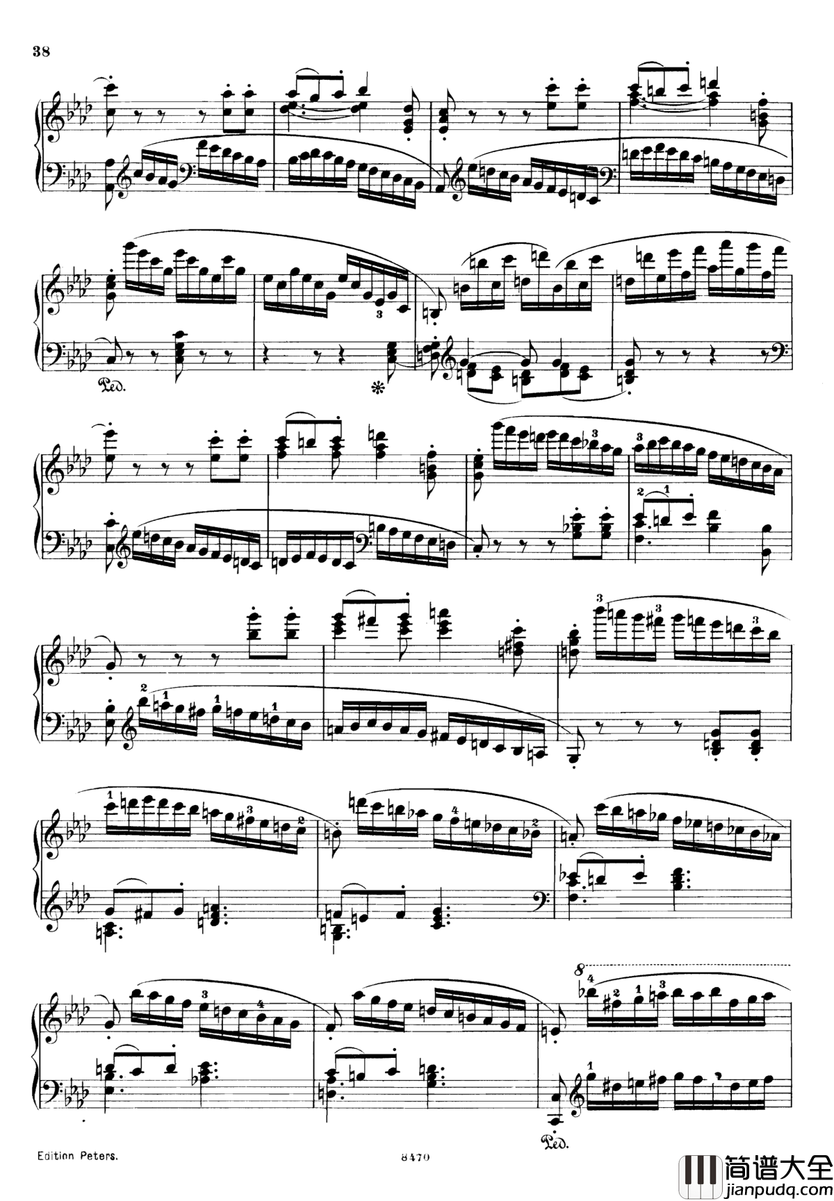 升c小调第三钢琴协奏曲Op.55钢琴谱_克里斯蒂安_里斯