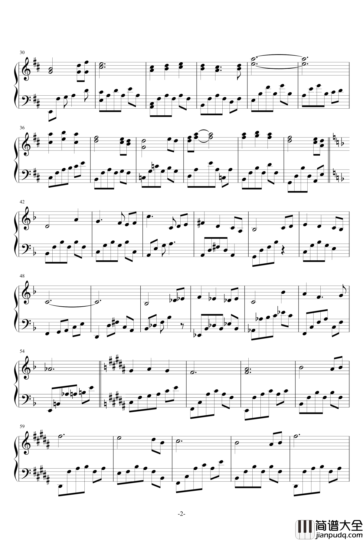 cgbgm钢琴谱_魔力宝贝