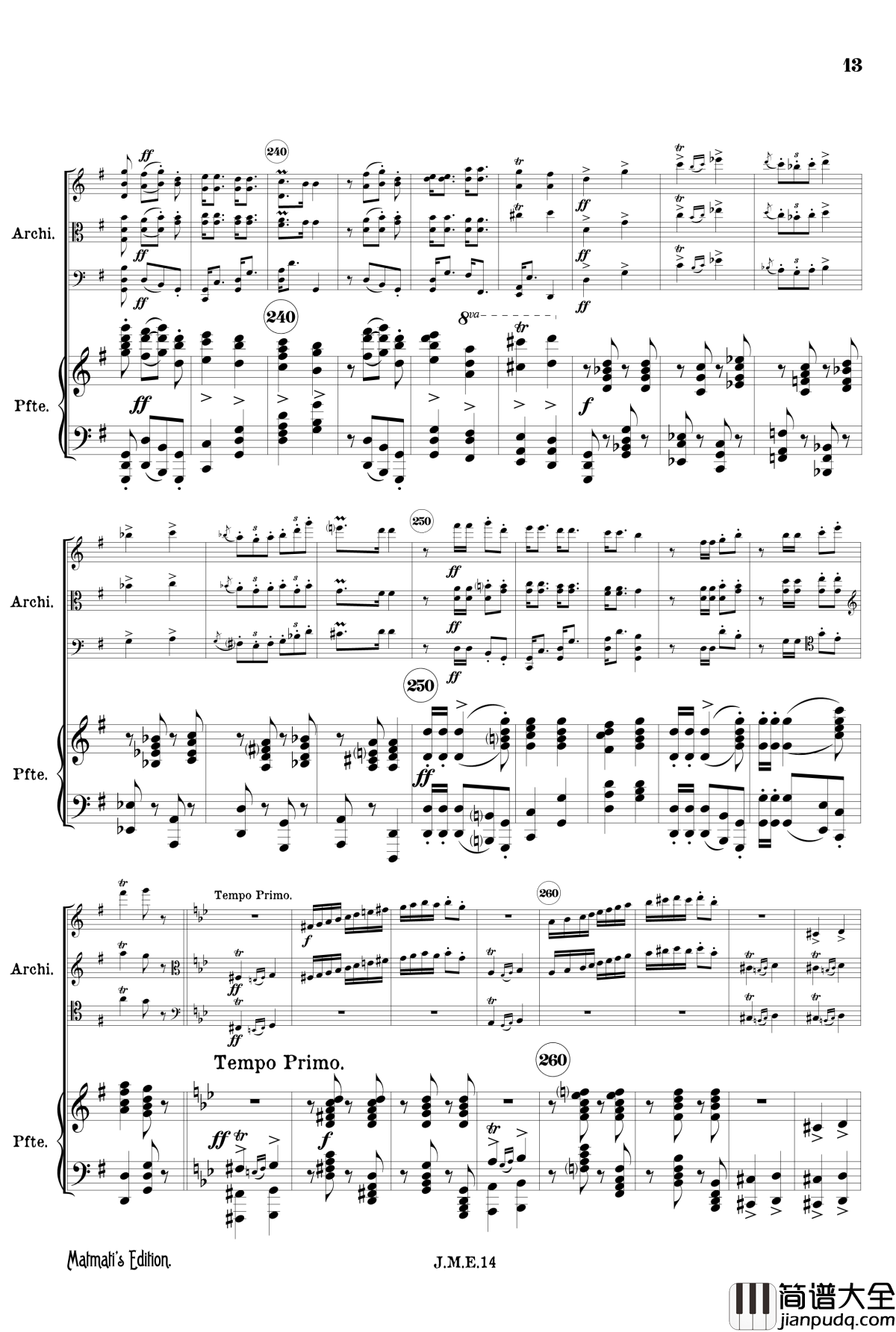 g小调第一钢琴四重奏_Op.25__第四乐章_吉普赛回旋曲钢琴谱_勃拉姆斯