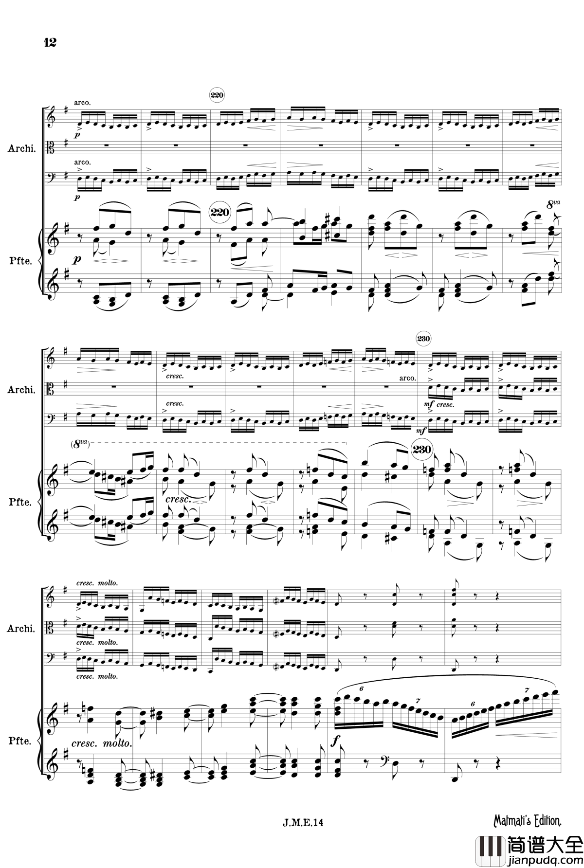 g小调第一钢琴四重奏_Op.25__第四乐章_吉普赛回旋曲钢琴谱_勃拉姆斯