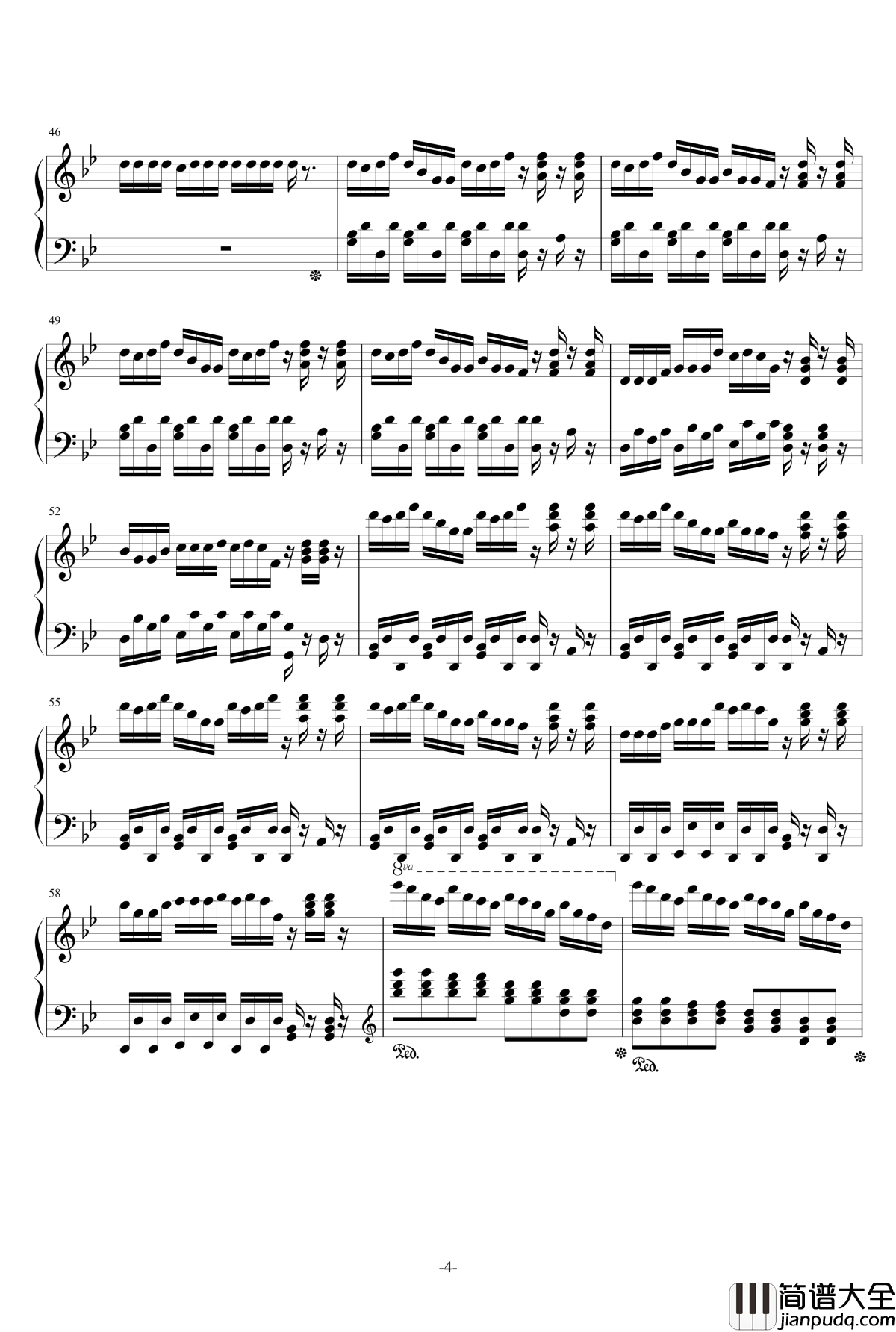 侗族多耶舞钢琴谱_戴尚辉