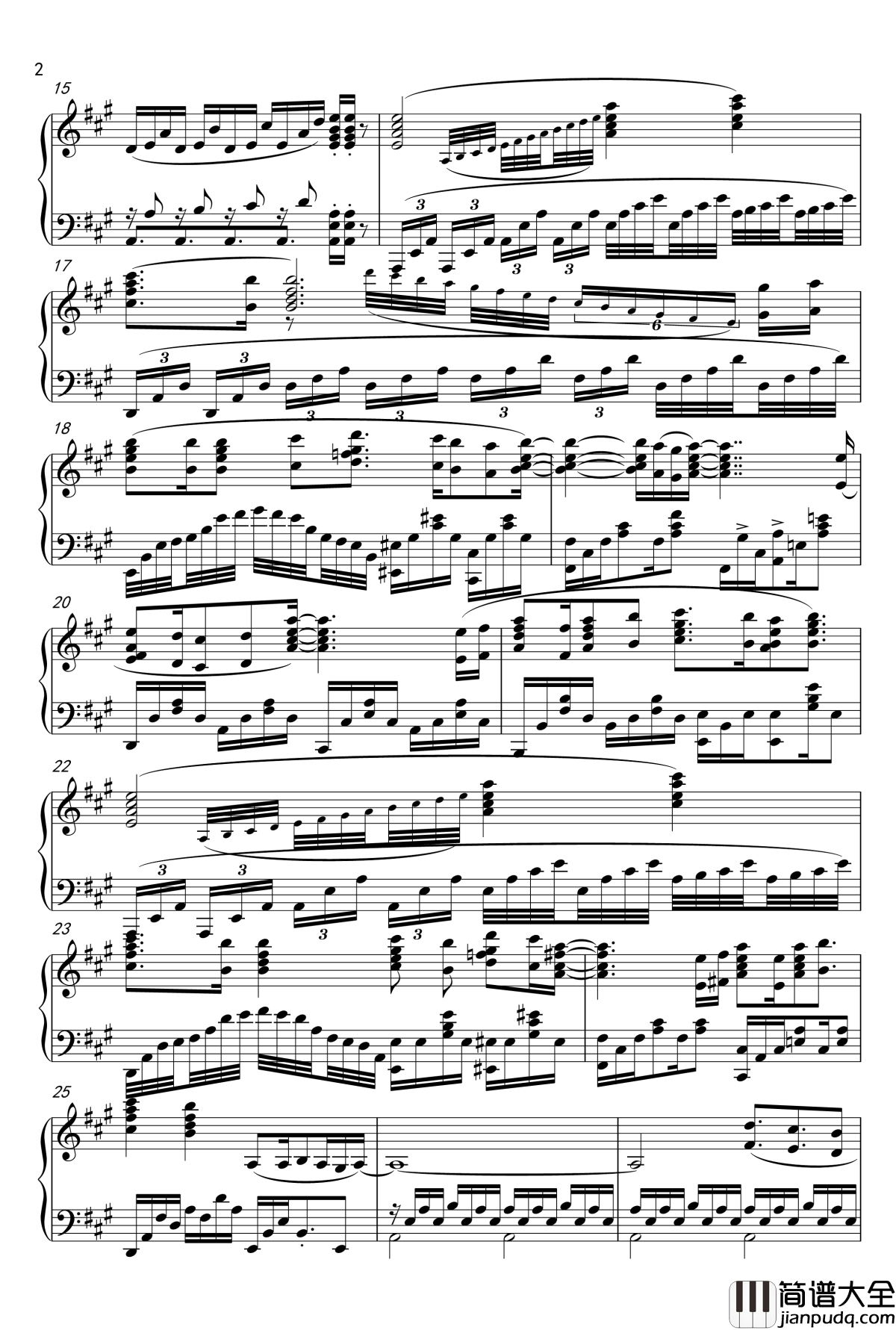 border钢琴谱_ClariS