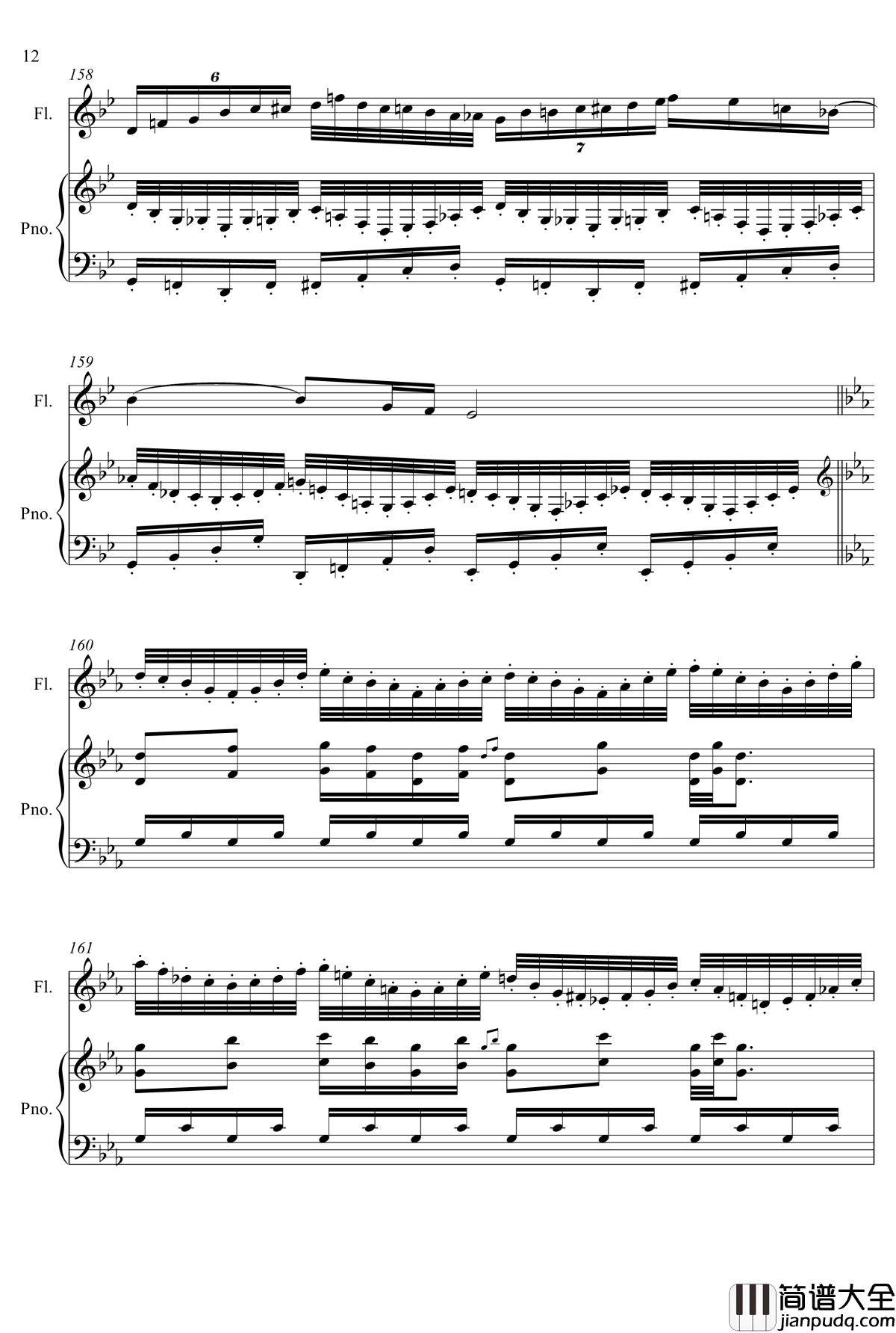 即兴曲3钢琴谱_yewwc