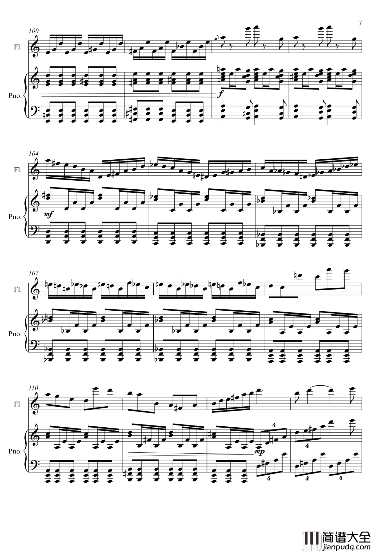 即兴曲3钢琴谱_yewwc