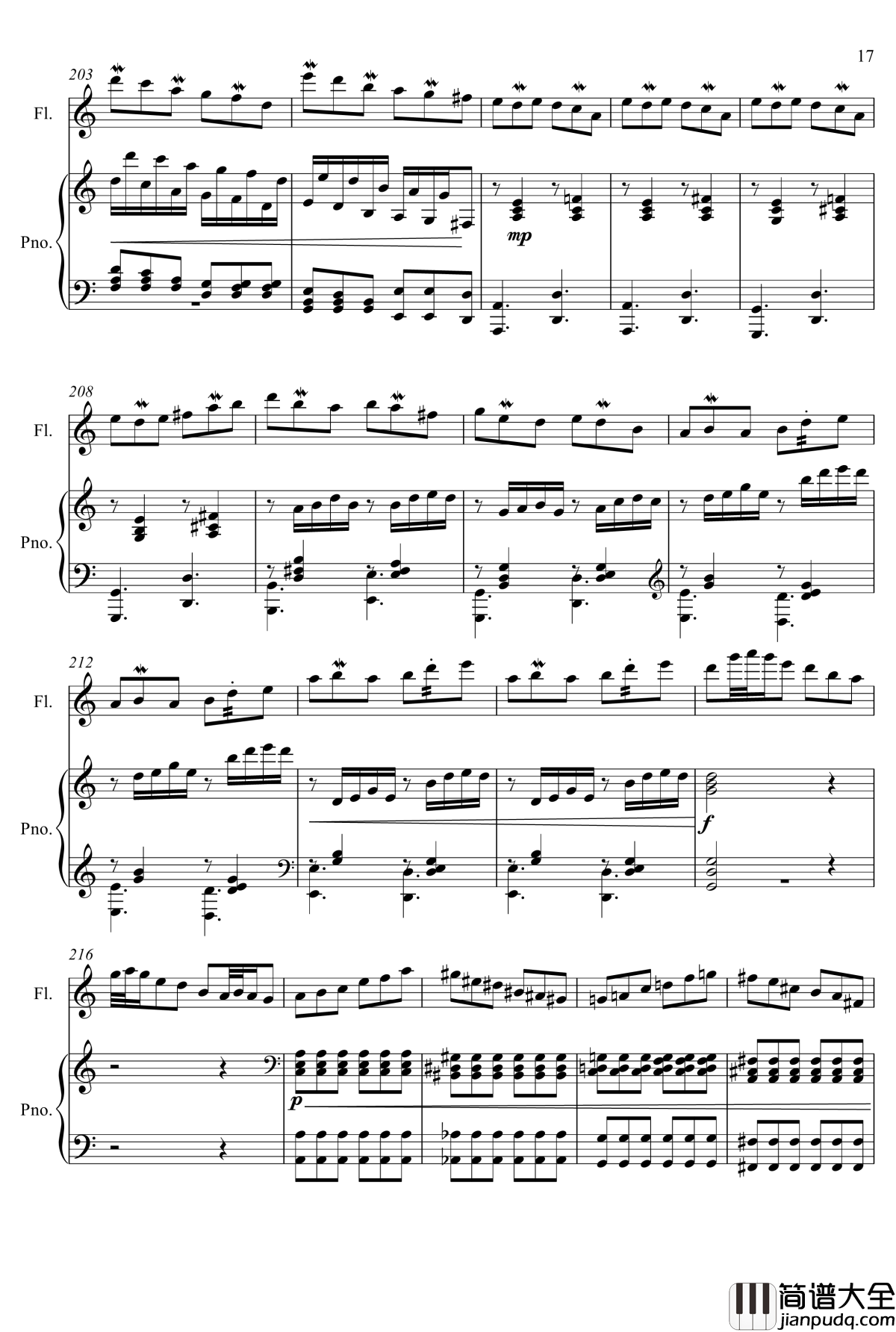 即兴曲3钢琴谱_yewwc