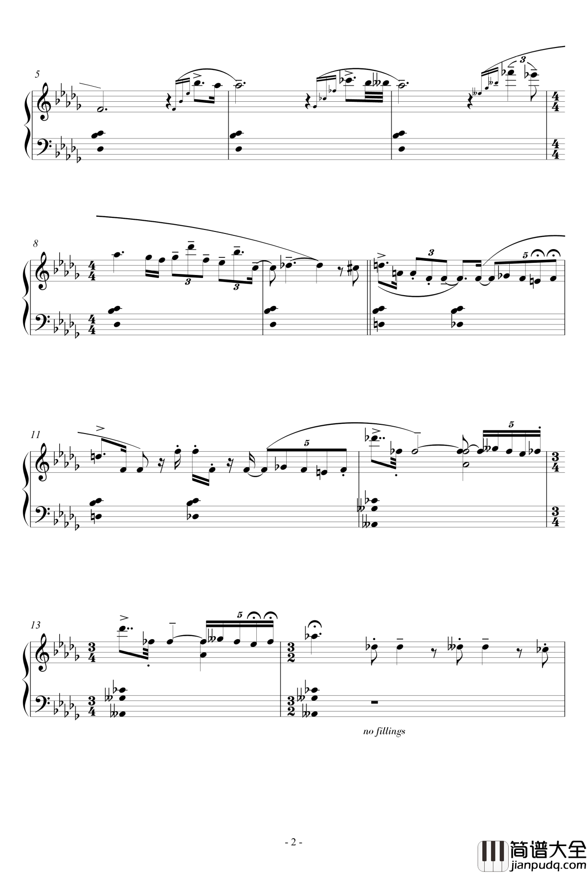 咏叹调阐释集_钢琴谱_8_流行追梦人