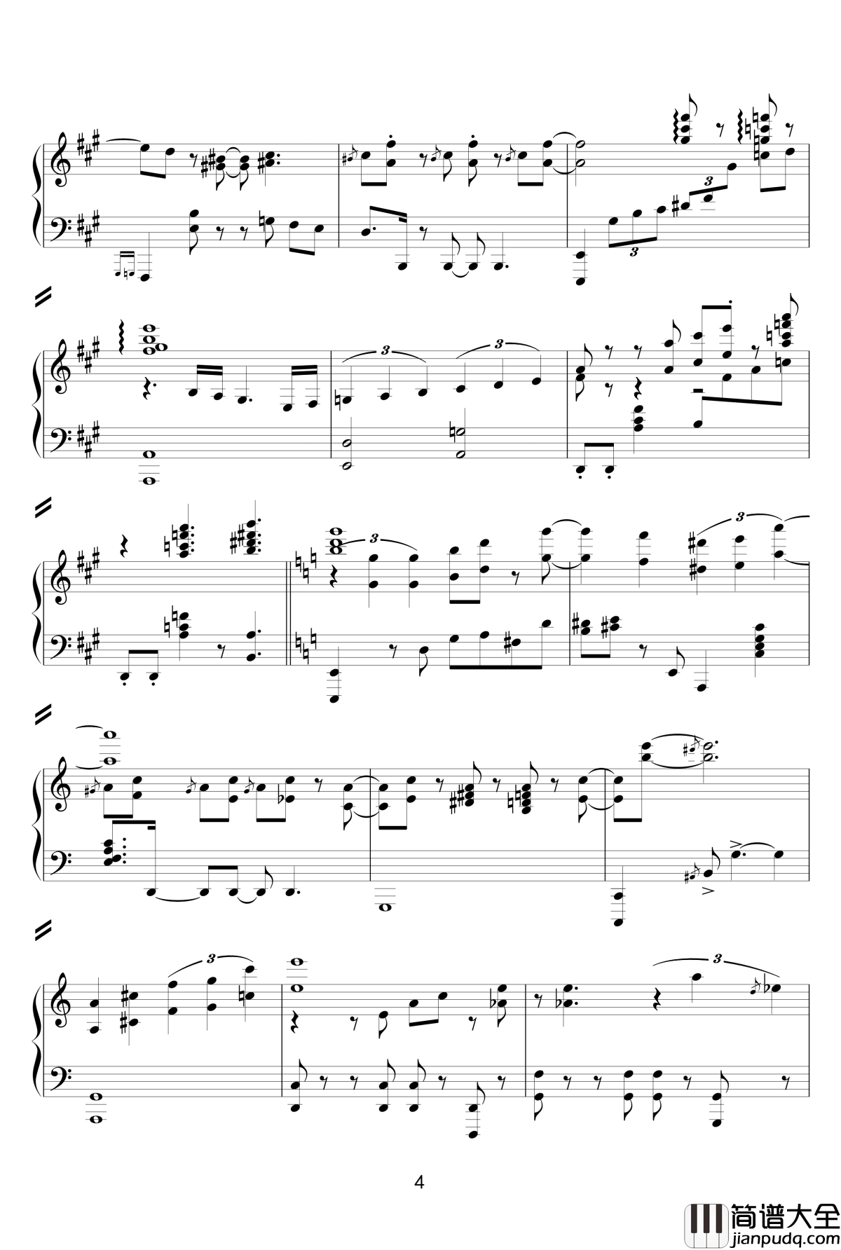 nodoka钢琴谱_马介休_黑历史