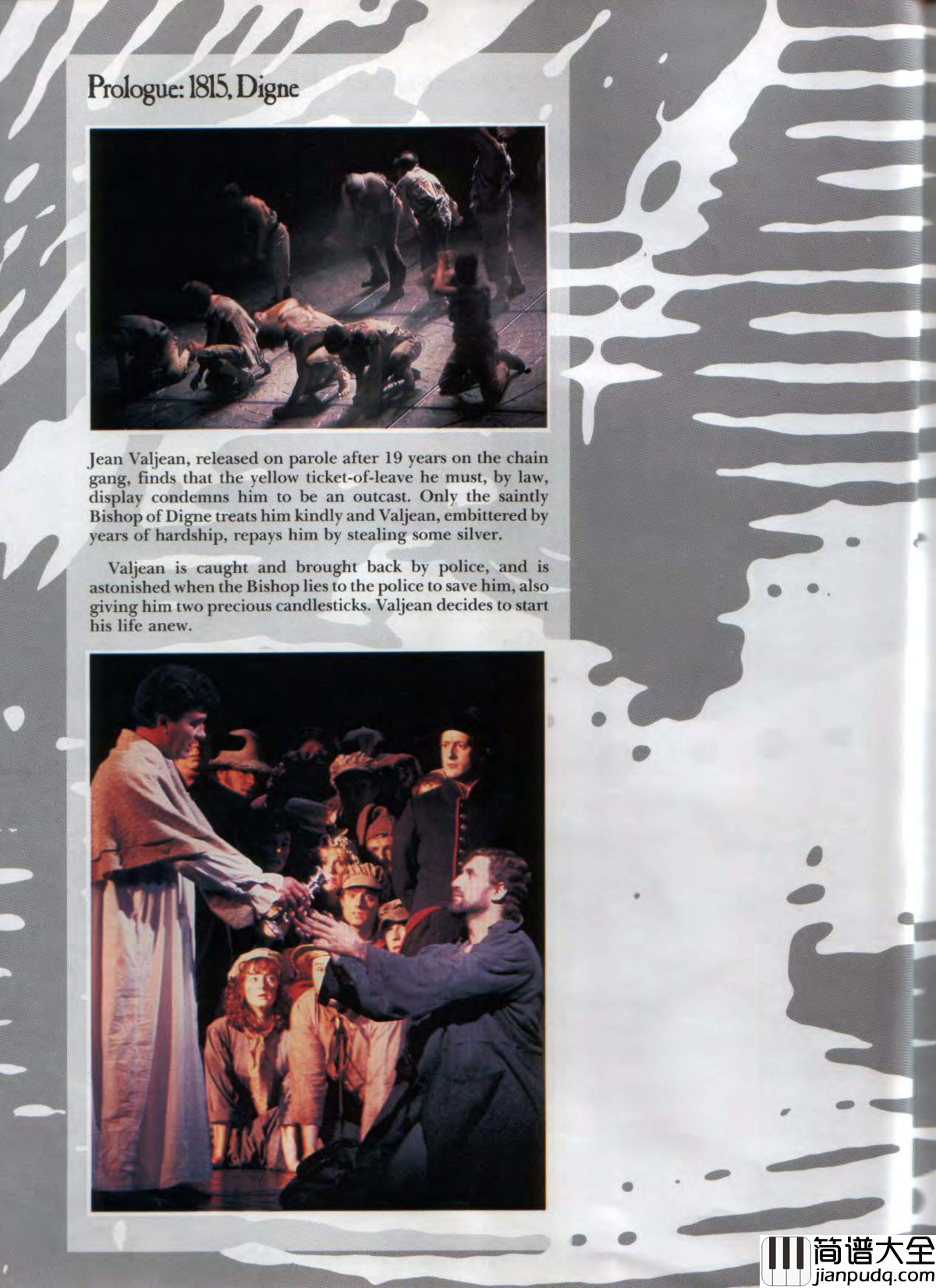 悲惨世界弹唱谱全集钢琴谱_Les_Miserables