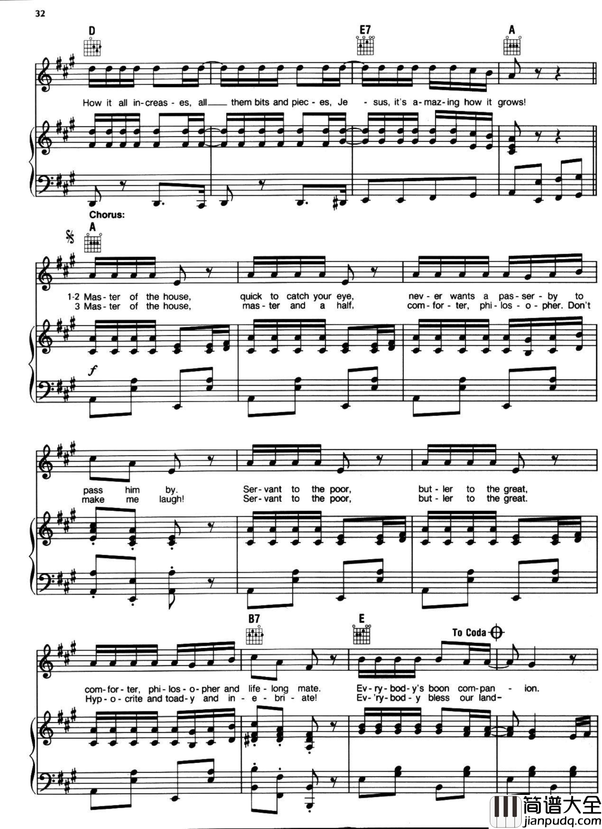 悲惨世界弹唱谱全集钢琴谱_Les_Miserables