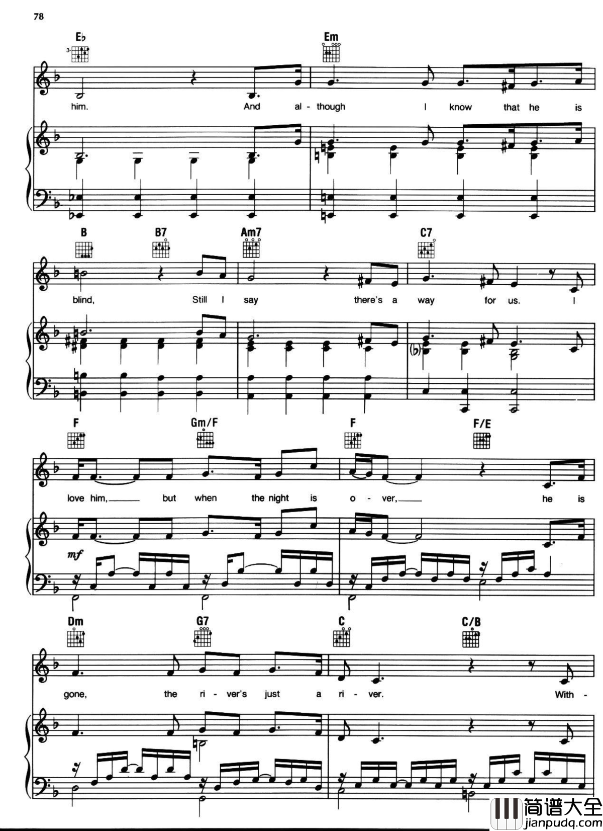 悲惨世界弹唱谱全集钢琴谱_Les_Miserables