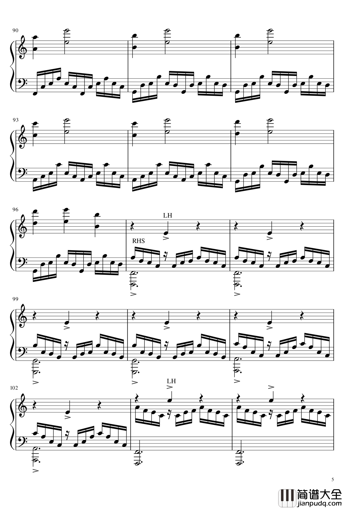 Interstellar钢琴谱_Hans_Zimmer