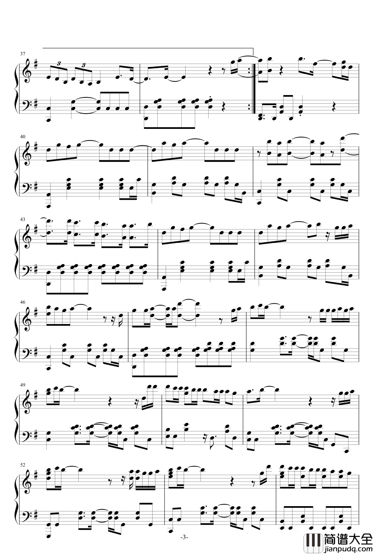 Fine钢琴谱_金泰妍