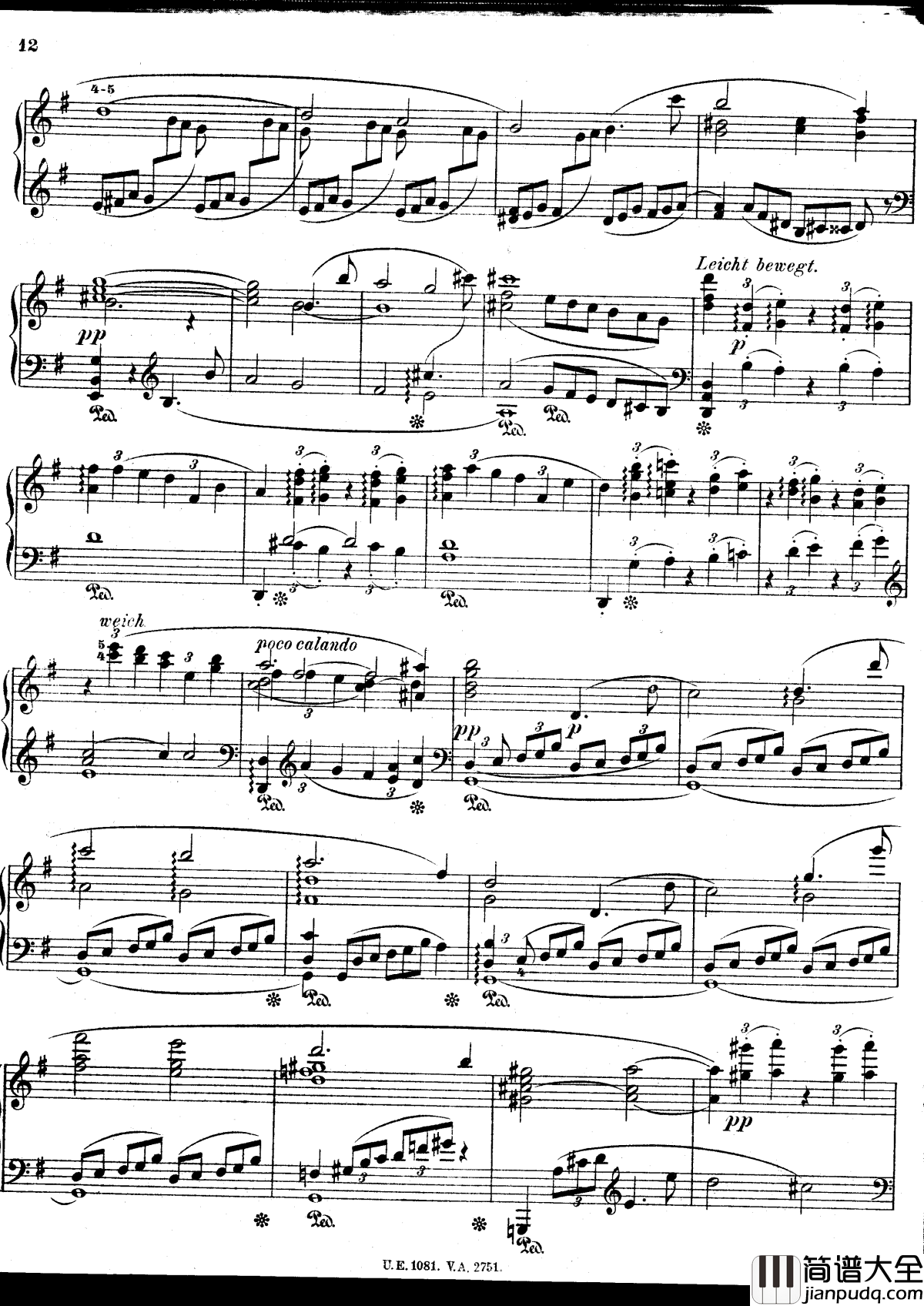 死与净化__Op.24钢琴谱_施特劳斯