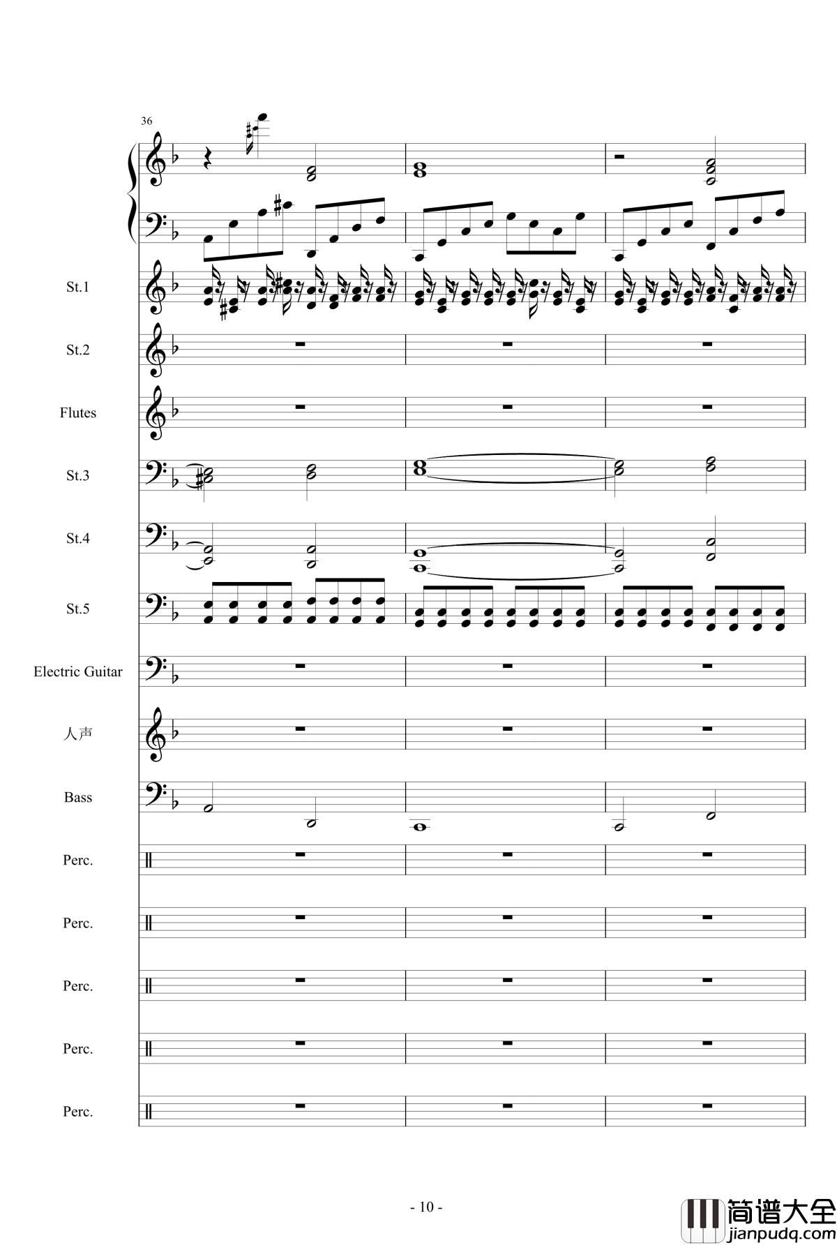 Star_Sky钢琴谱_总谱_two_steps_from_hell