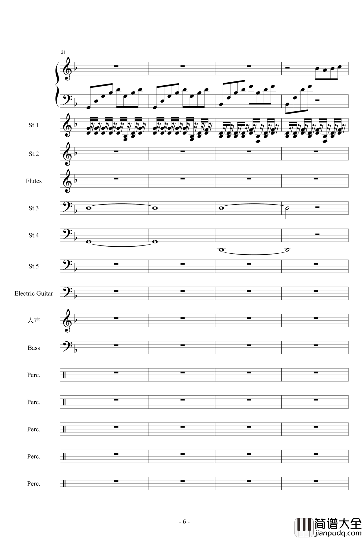 Star_Sky钢琴谱_总谱_two_steps_from_hell