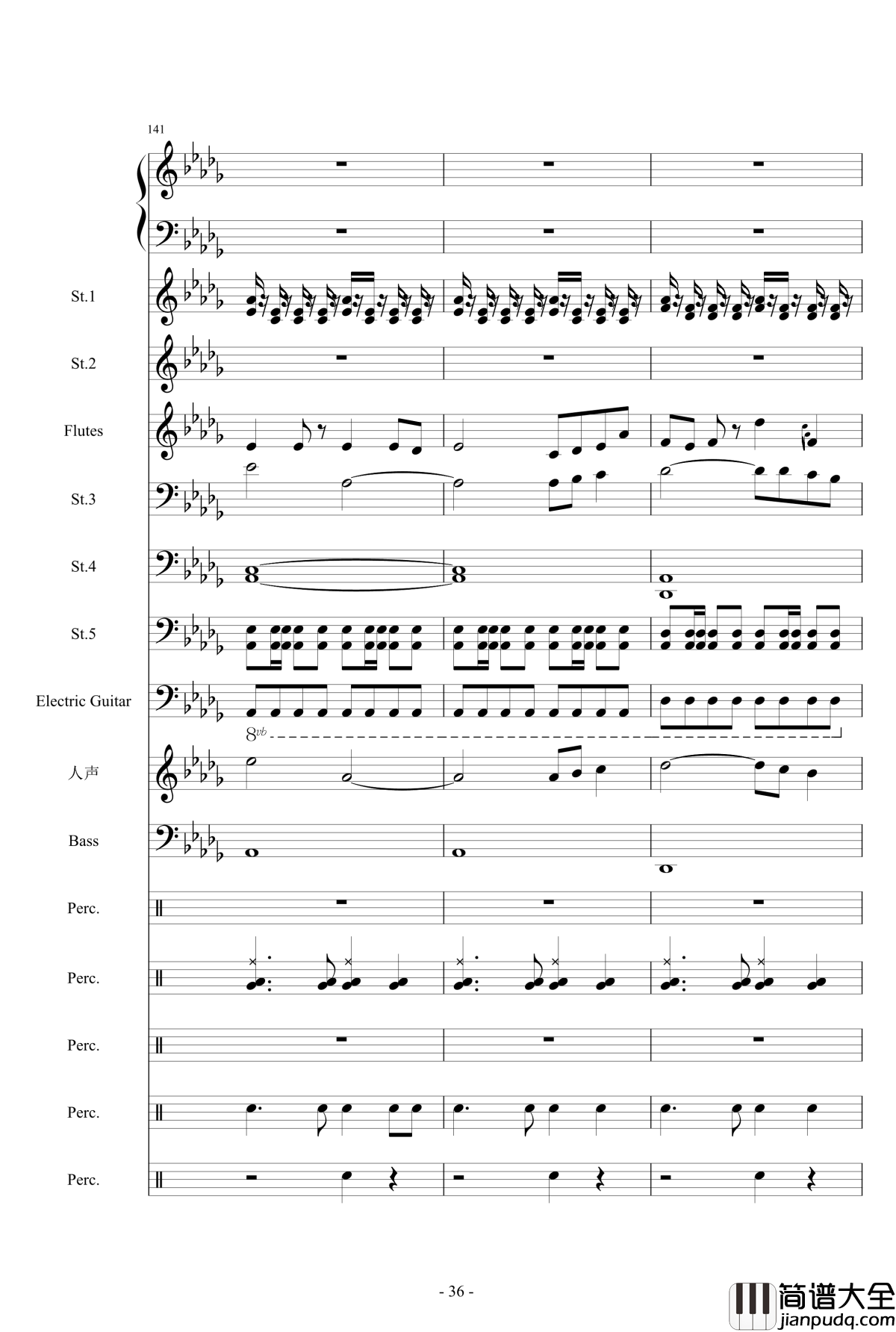 Star_Sky钢琴谱_总谱_two_steps_from_hell