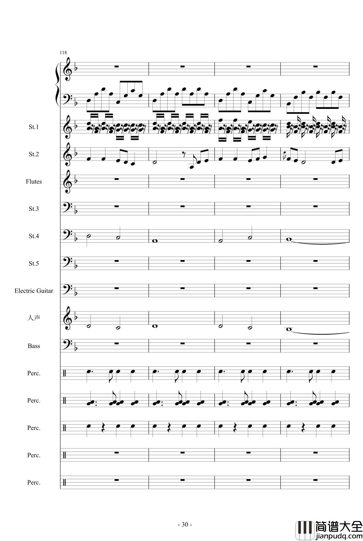 Star_Sky钢琴谱_总谱_two_steps_from_hell