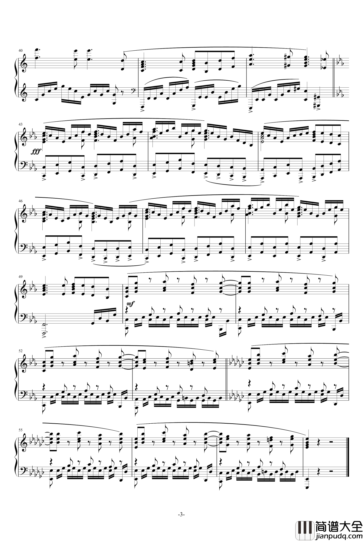 OP_心臓を捧げよ钢琴谱_进击的巨人S2