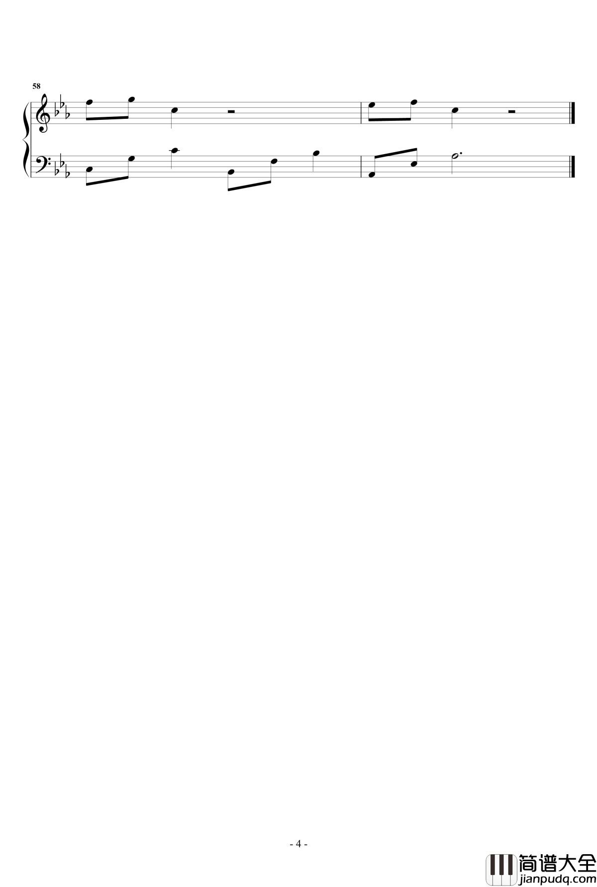 思慕钢琴谱_郁可唯