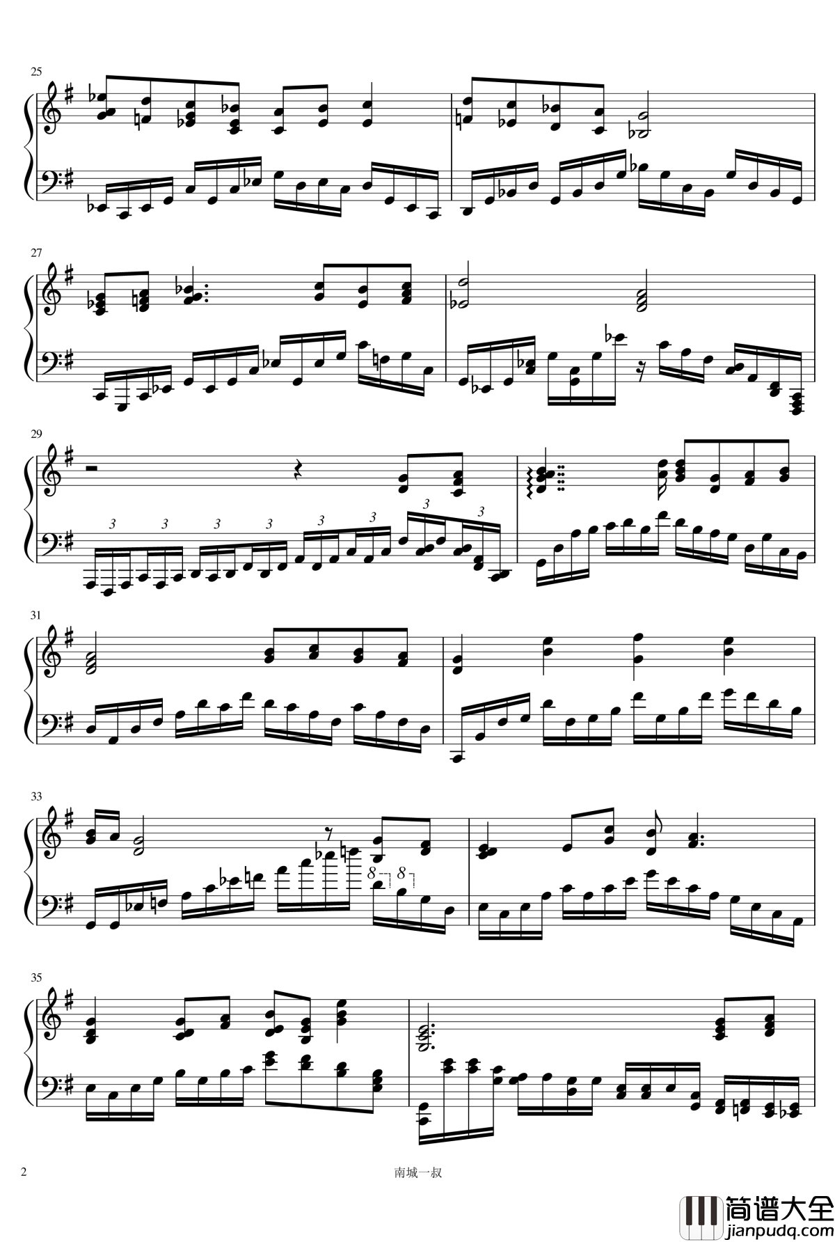 旅立ちのうた钢琴谱_启程之歌_暗杀教室