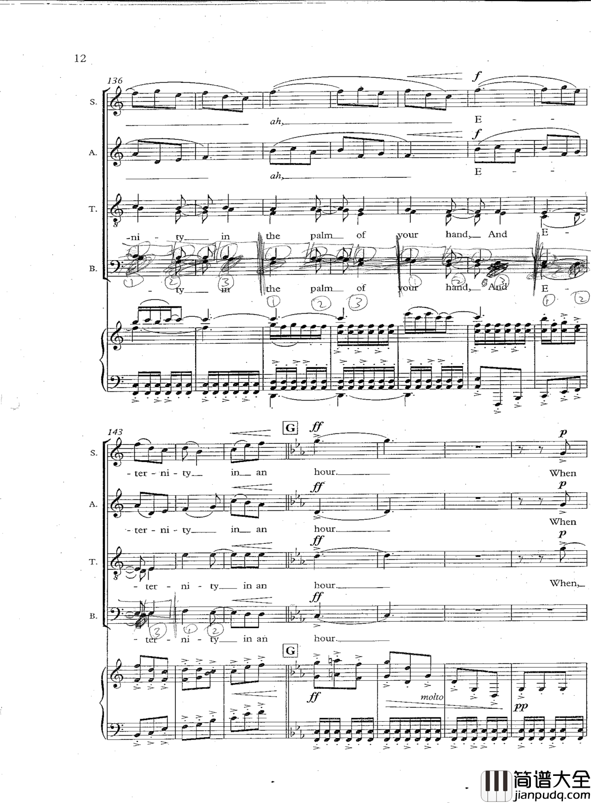 Tarik_ORegan钢琴谱_Triptych合唱谱Threnody