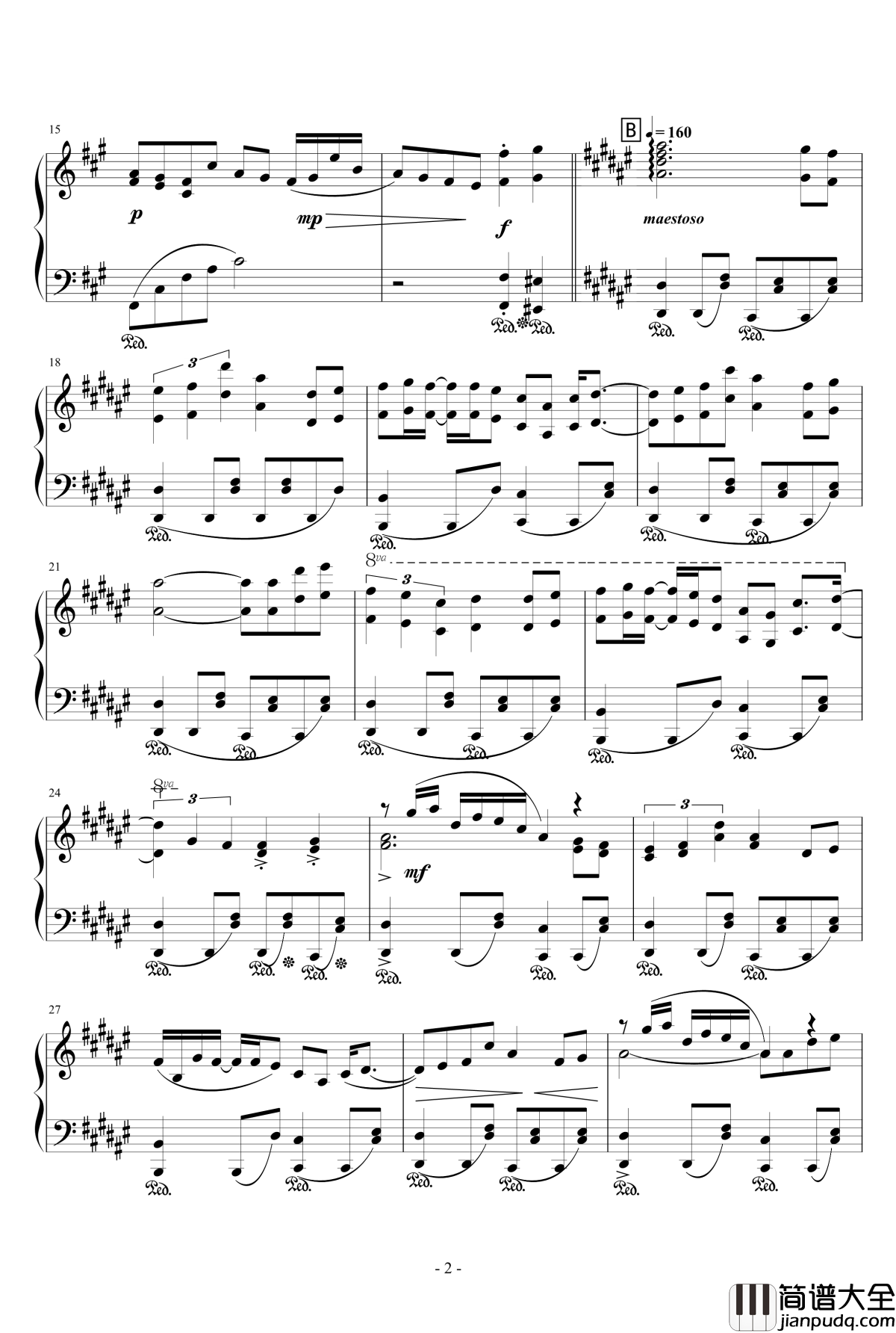 春の湊に钢琴谱_触手猴_幻想游戏雅