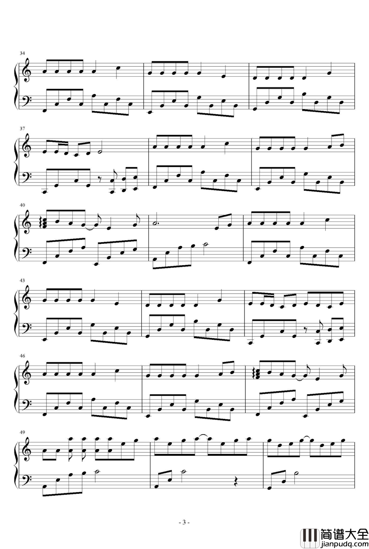 返來阮身邊钢琴谱_江蕙