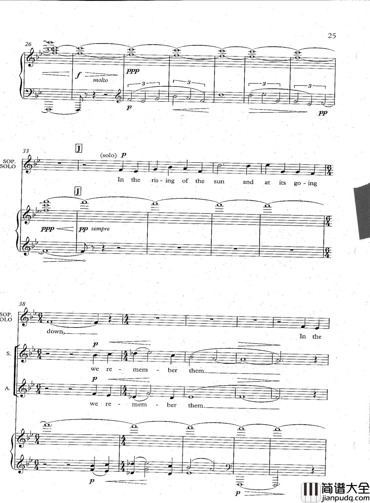 As_We_Remember_Them钢琴谱_Triptych合唱谱II_Tarik