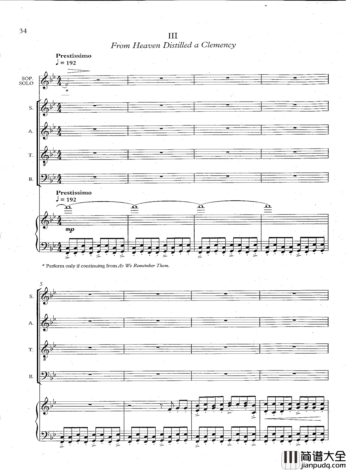 From_Heaven_Distilled_a_Clemency钢琴谱_合唱谱Triptych_III_Tarik_Oapos_Regan