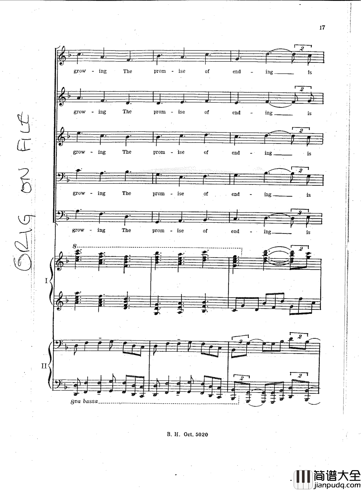 The_promise_of_living钢琴谱_Aaron_Copland