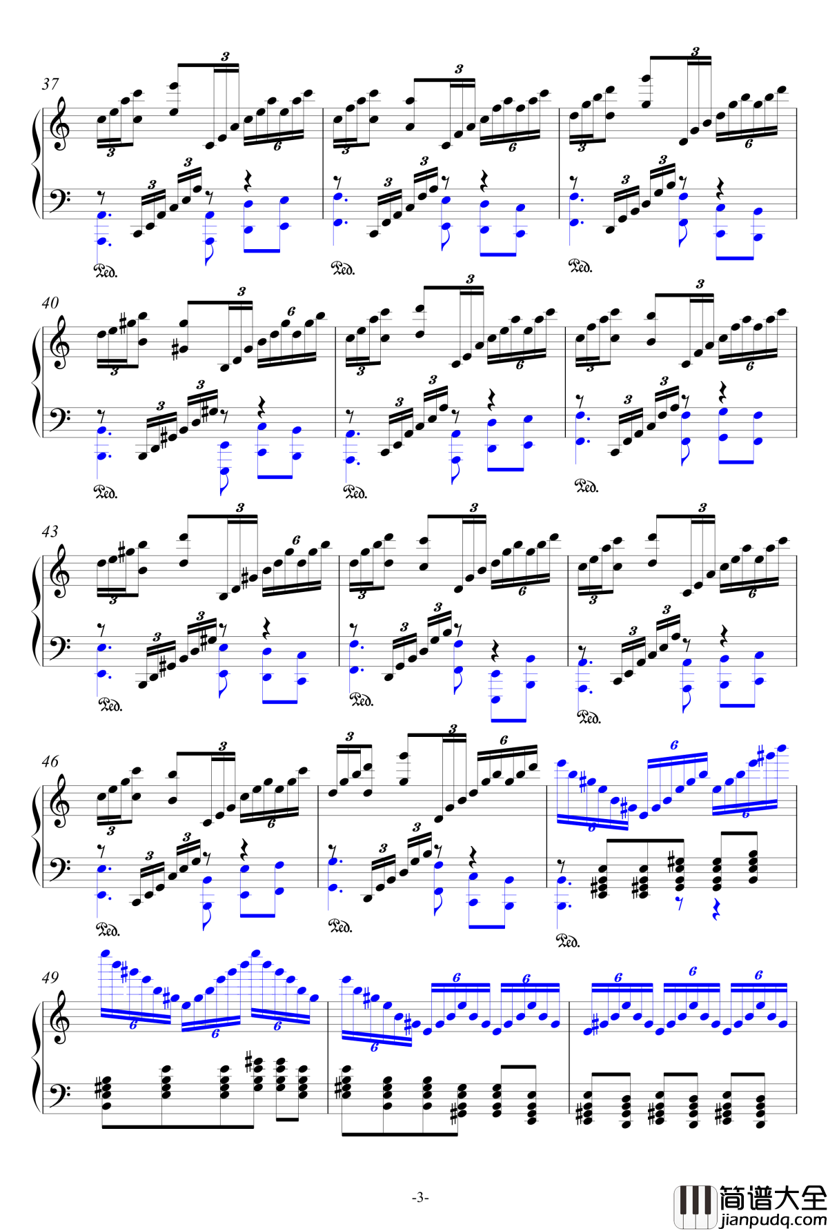 昨日的天明钢琴谱_w335742323