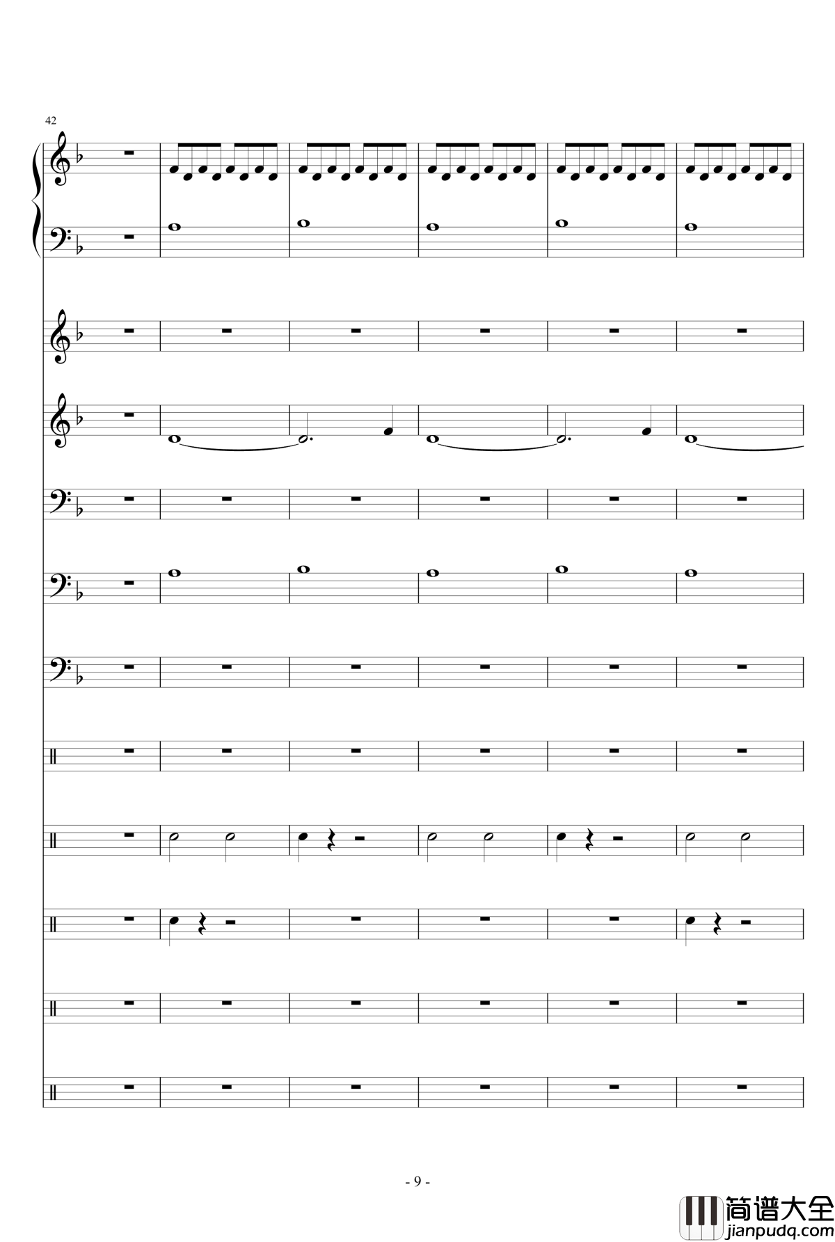 Breath_and_Life钢琴谱_总谱_Audio_Machine