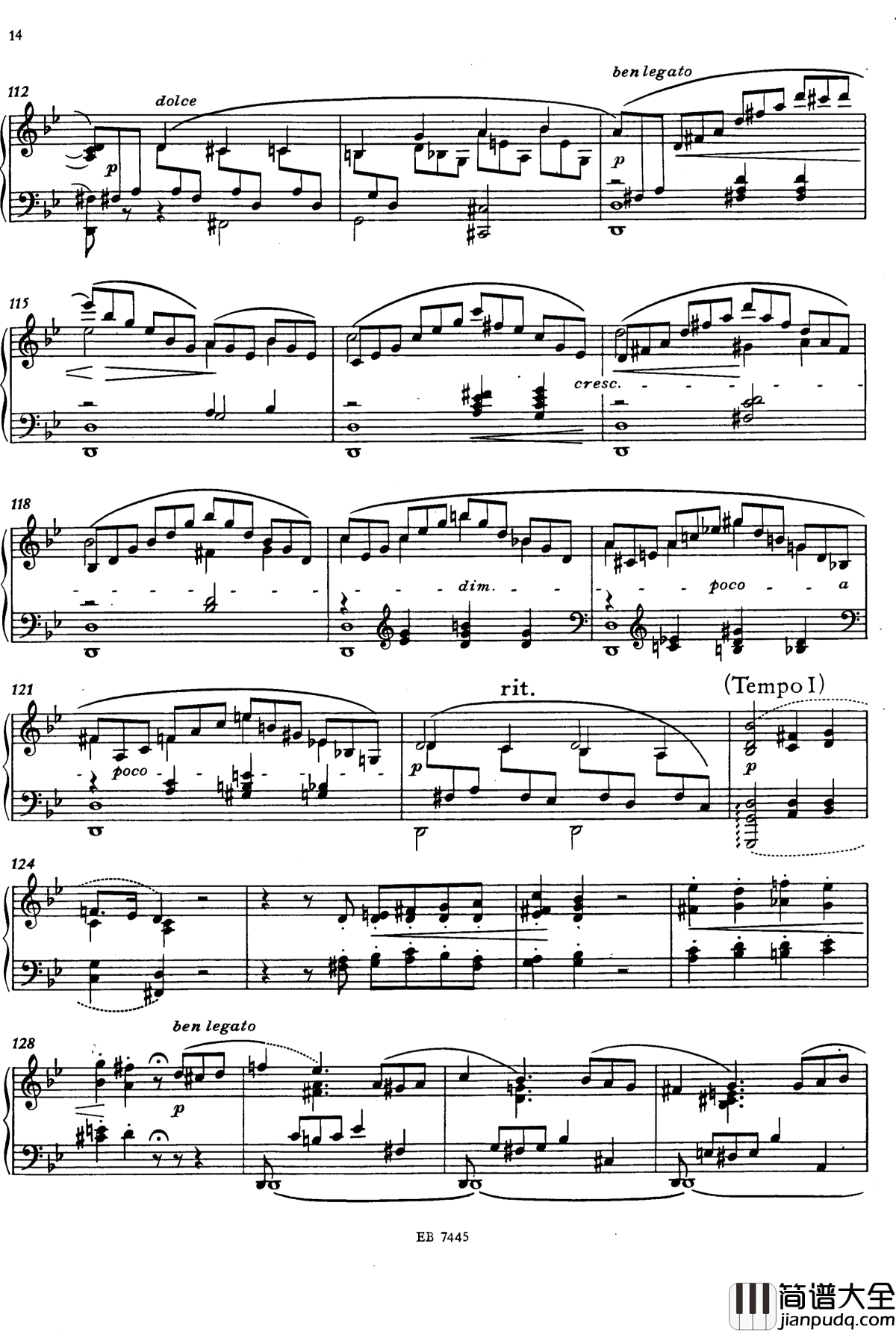 g小调钢琴奏鸣曲钢琴谱_舒曼_克拉拉